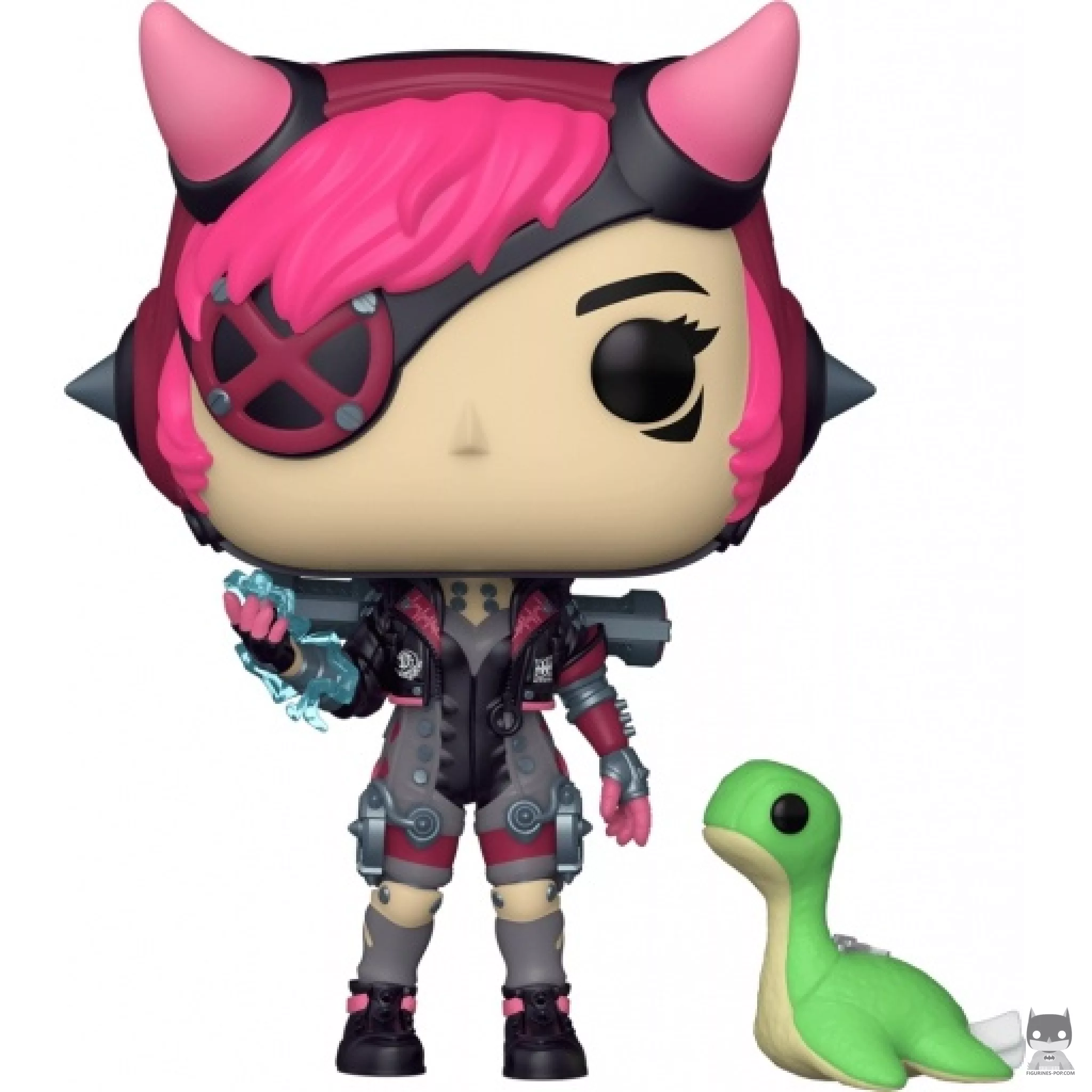 Figurine Funko POP Wattson avec Nessie (Cyber Punked) (Apex Legends)