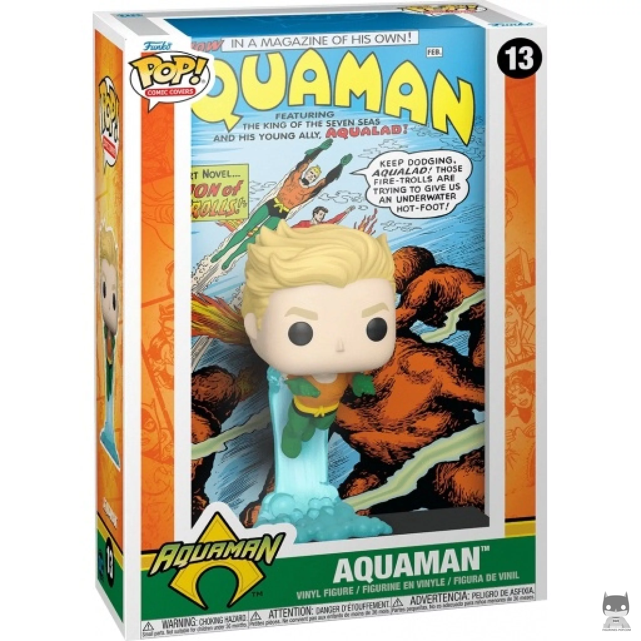 Figurine Funko POP Aquaman avec boîte