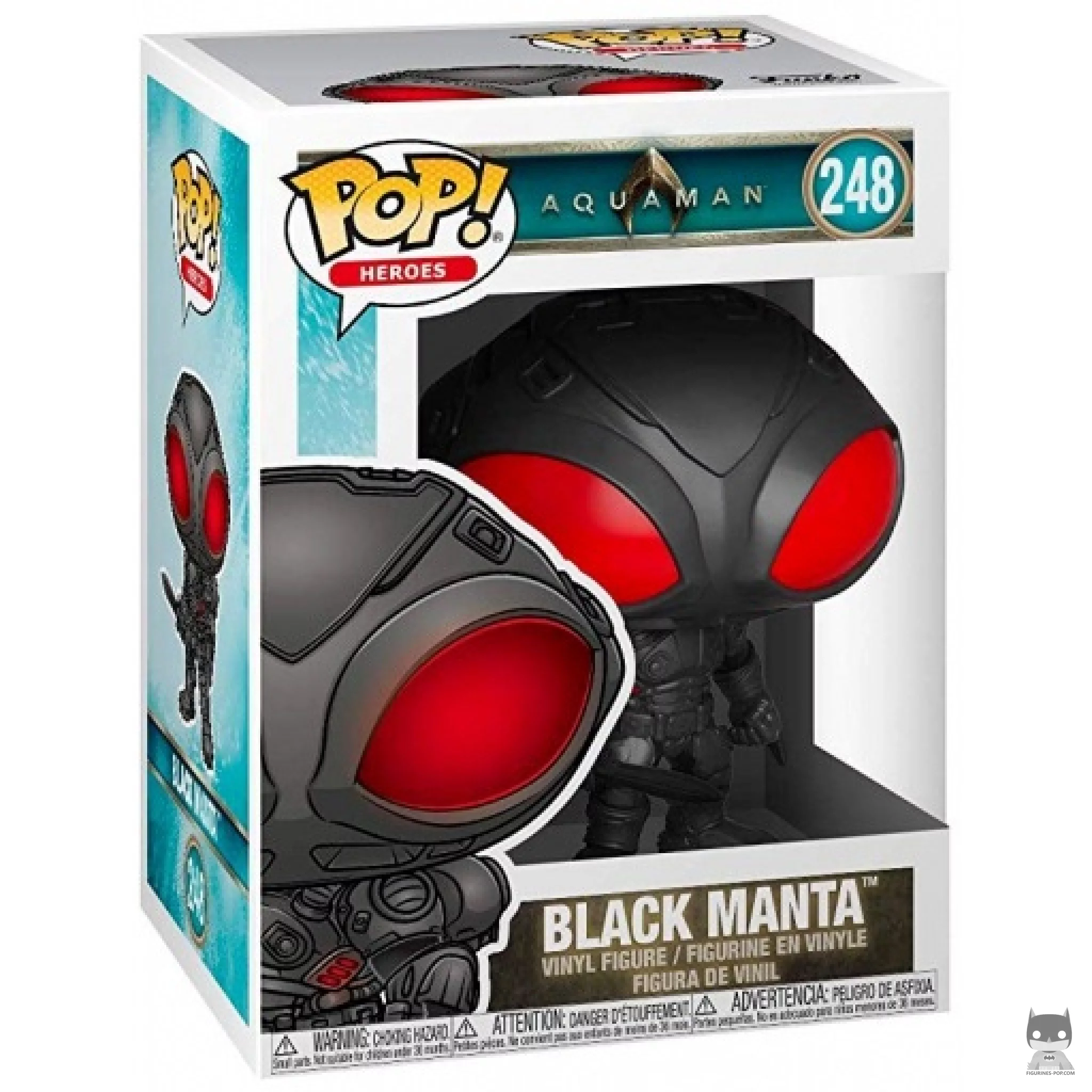 Figurine Funko POP Black Manta avec boîte