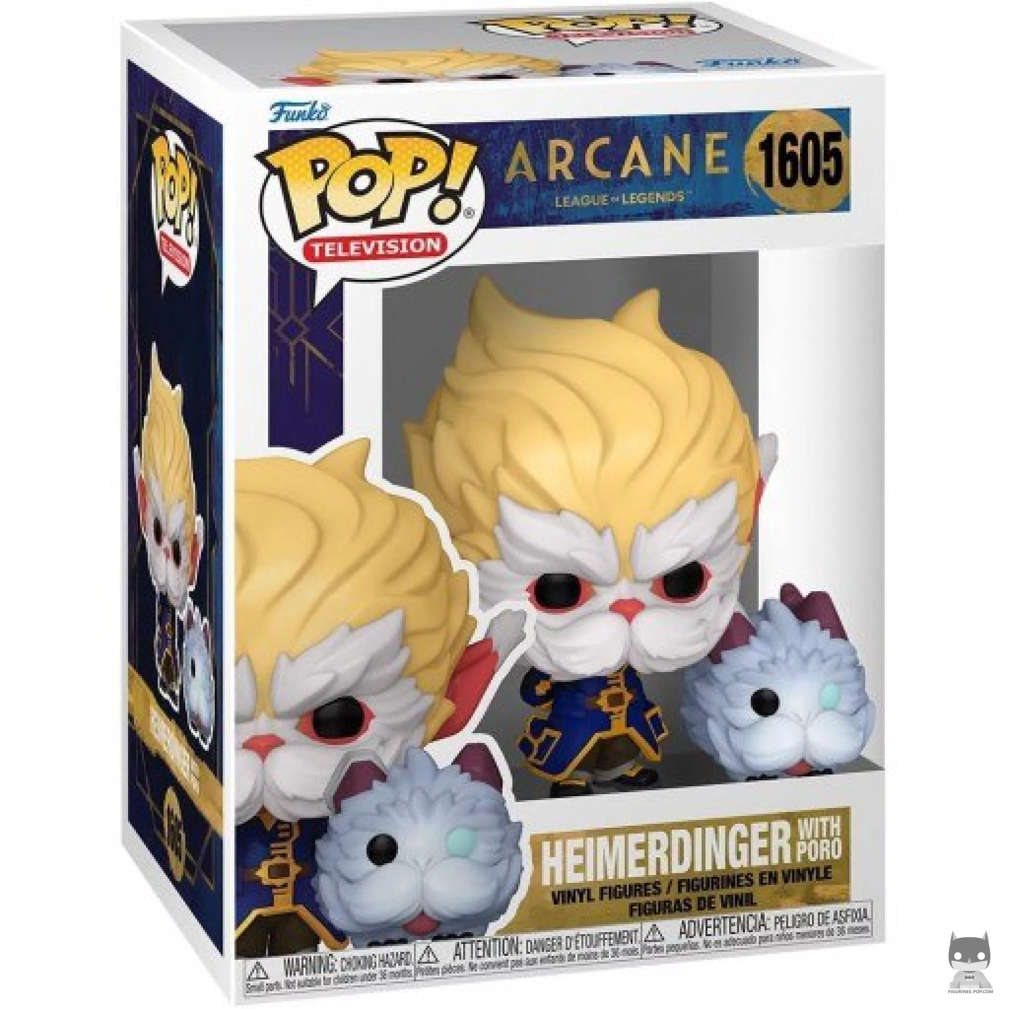 Figurine Funko POP Heimerdinger avec Poro avec boîte