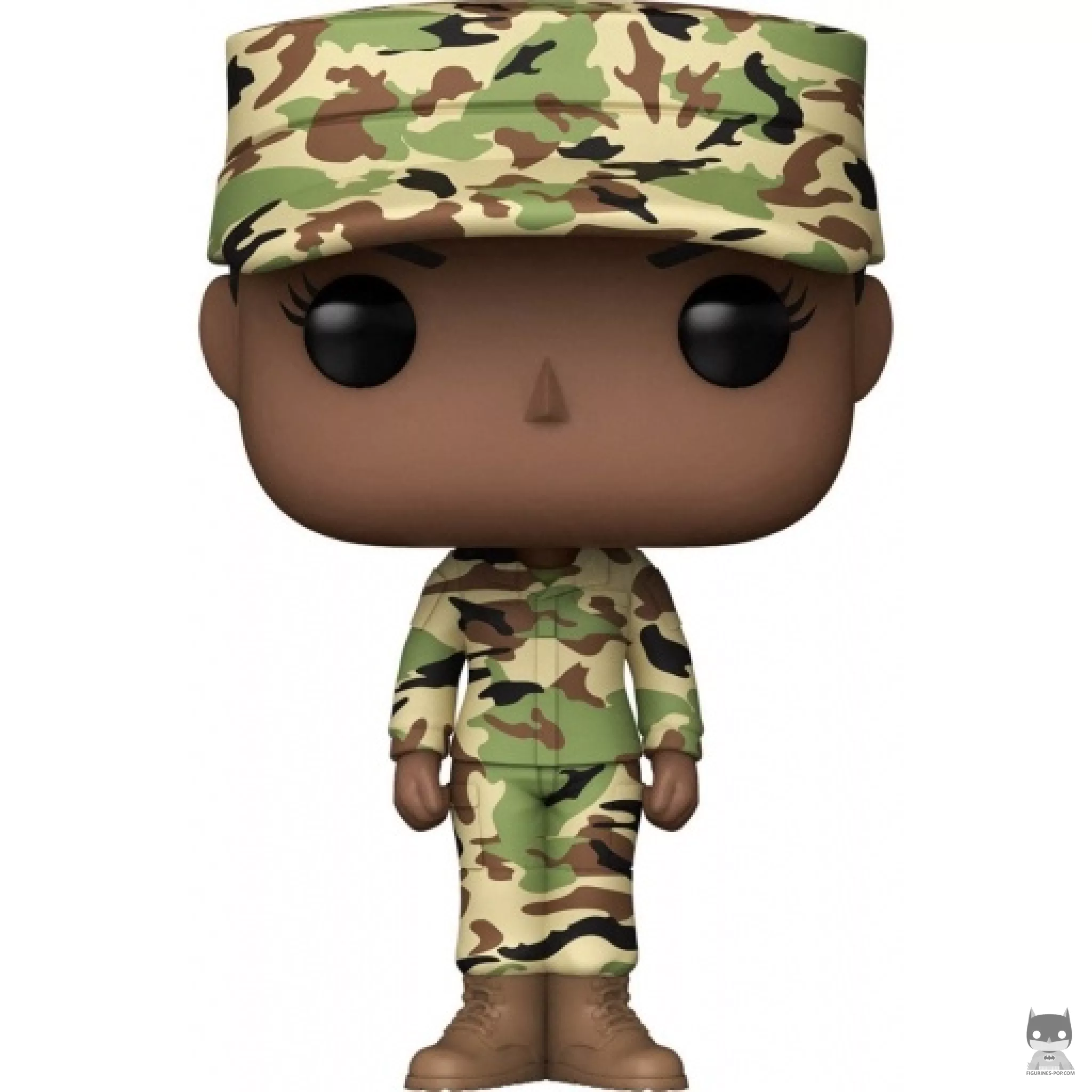Figurine Funko POP Avaiateur Air Force Femme (Afro-Américain) (Armée USA)