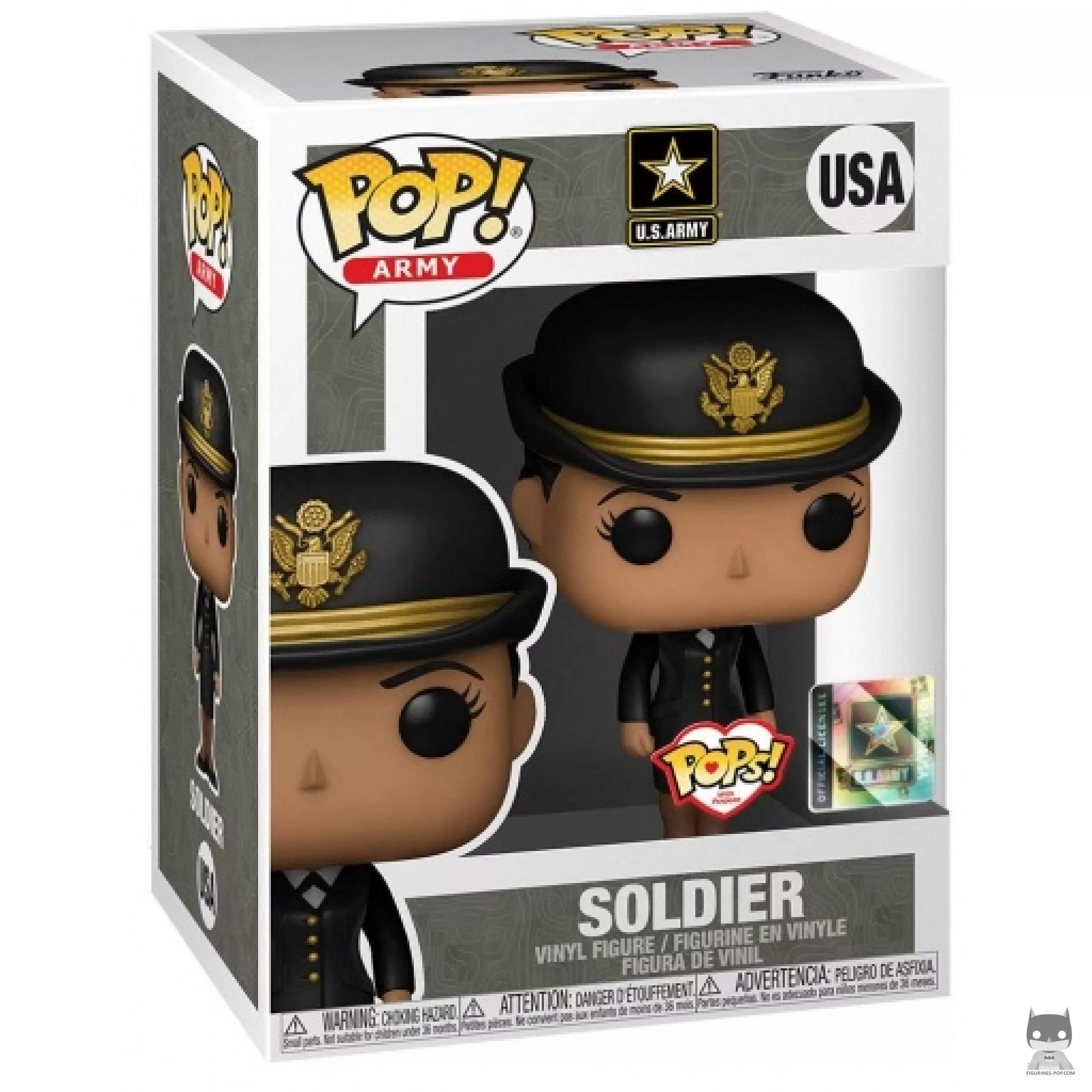 Figurine Funko POP Soldat Femme en Tenue de Cérémonie avec boîte
