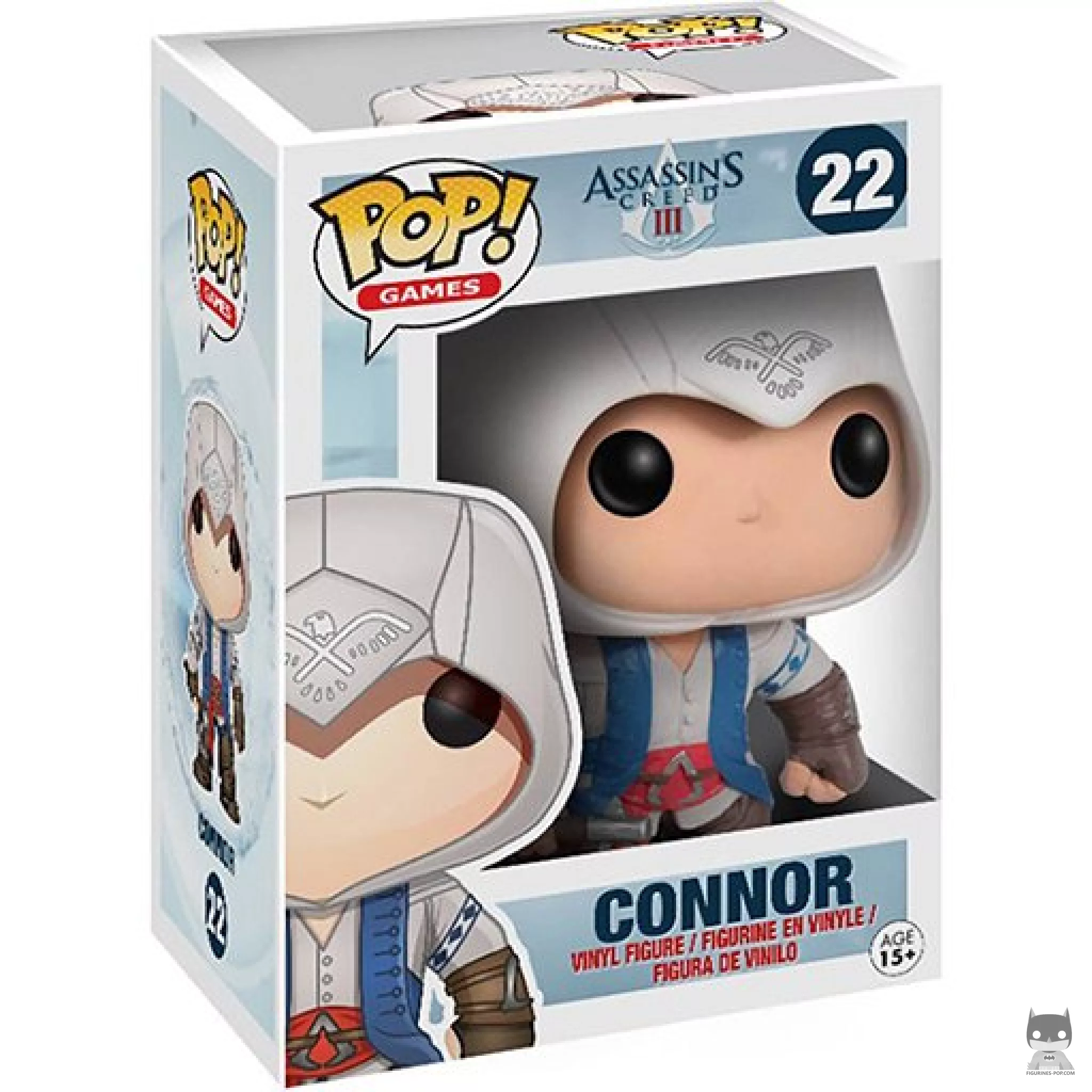 Figurine Funko POP Connor Kenway avec boîte