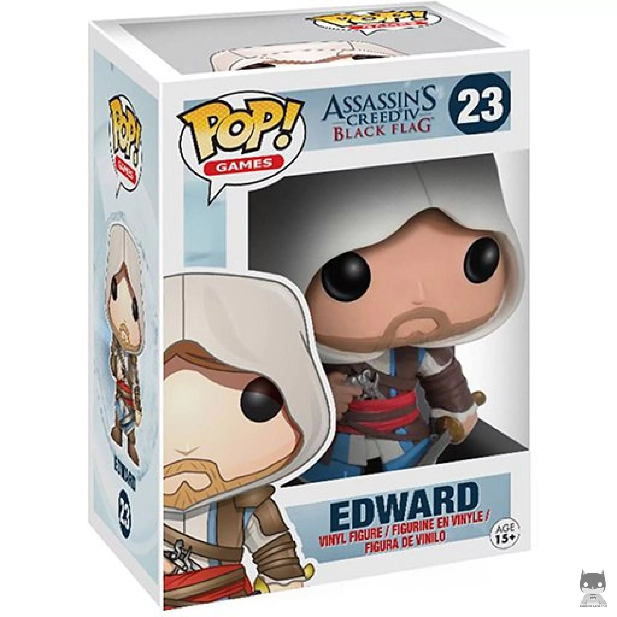 Figurine Funko POP Edward Kenway avec boîte