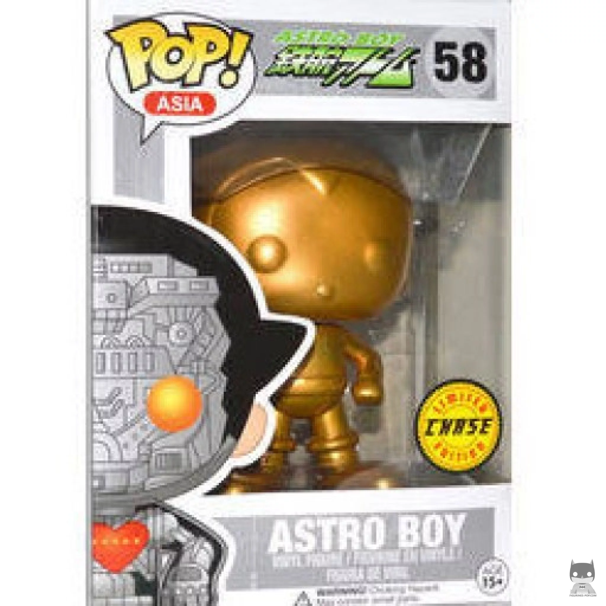 Figurine Funko POP Astro Boy (Gold) (Chase) avec boîte