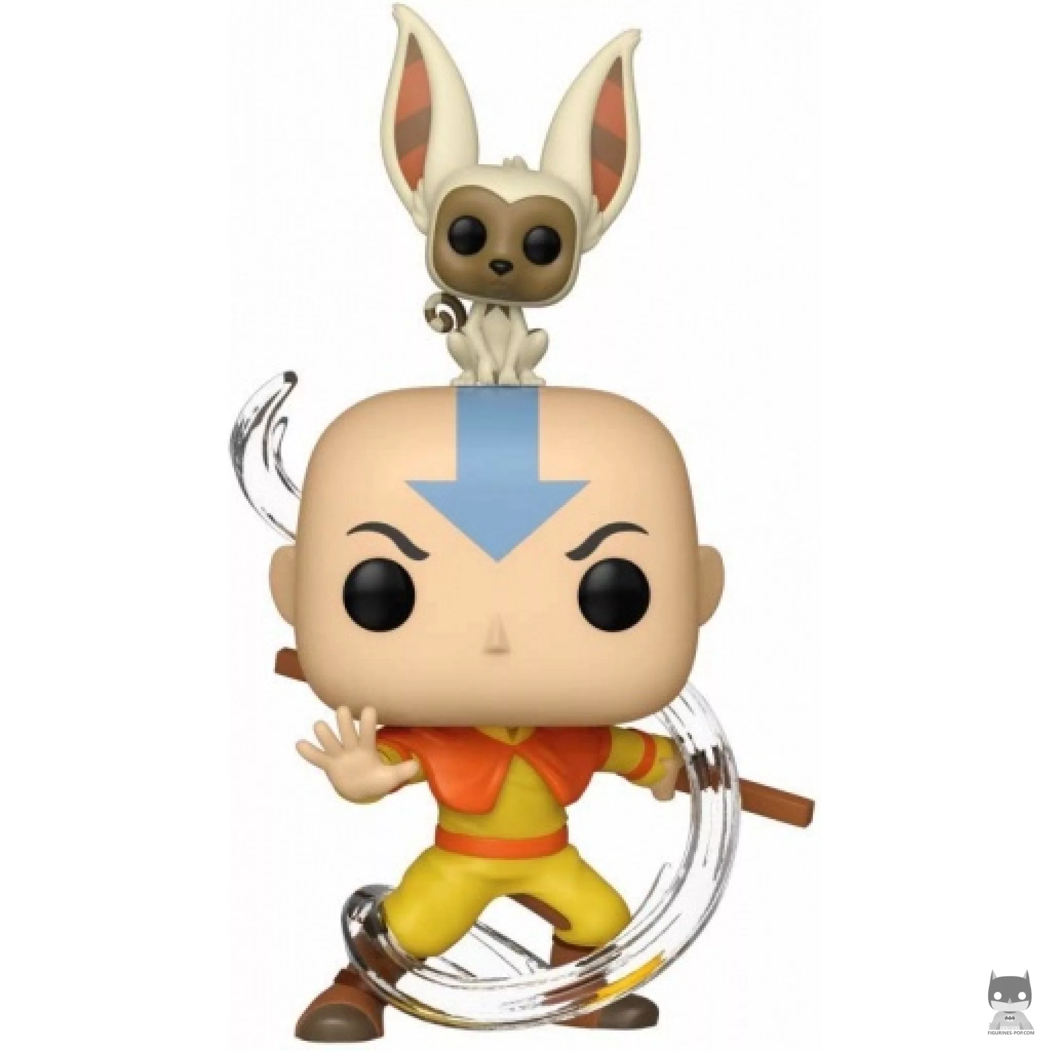 Figurine Funko POP Aang avec Momo (Avatar : le dernier maître de l'air)