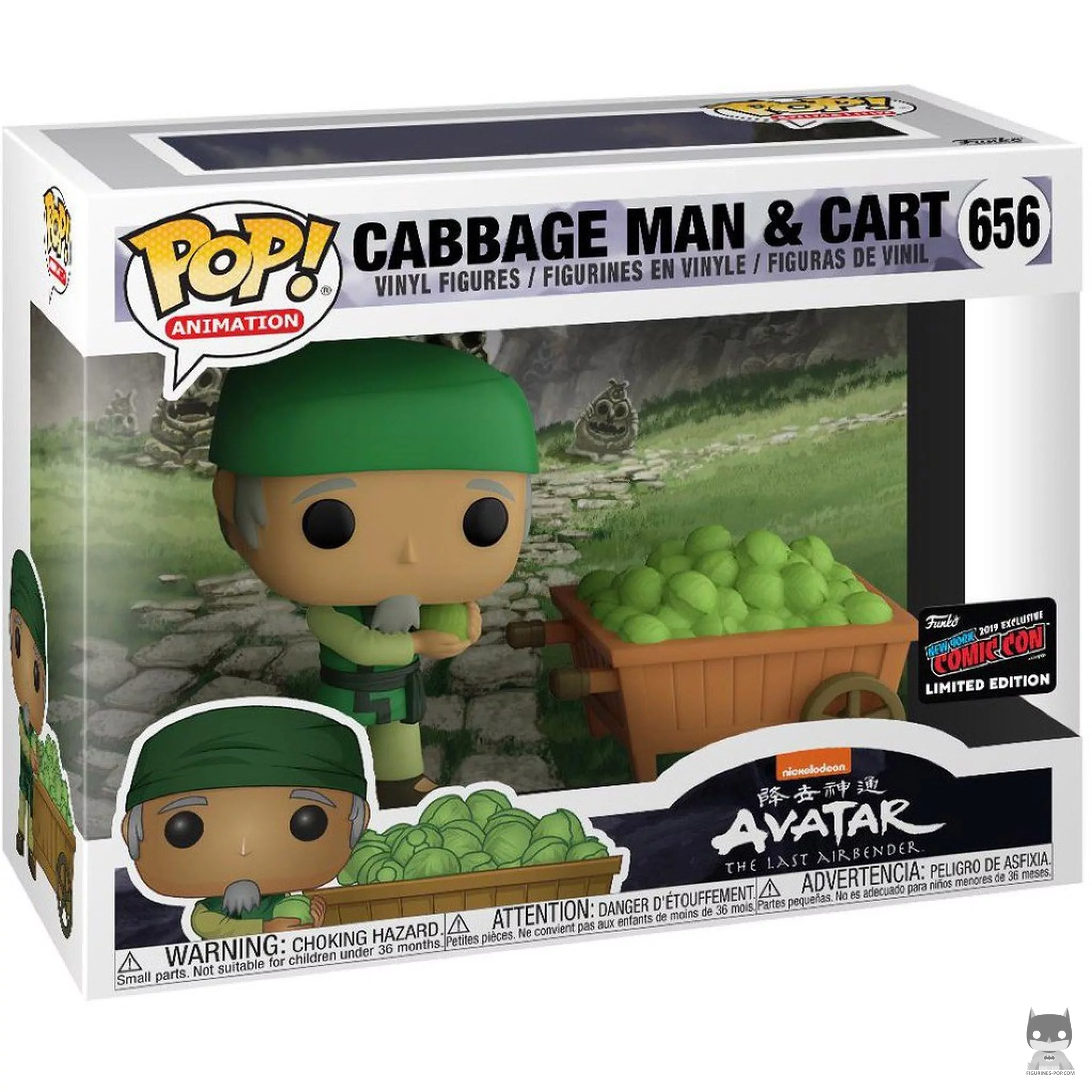 Figurine Funko POP Cabbage Man & Cart avec boîte