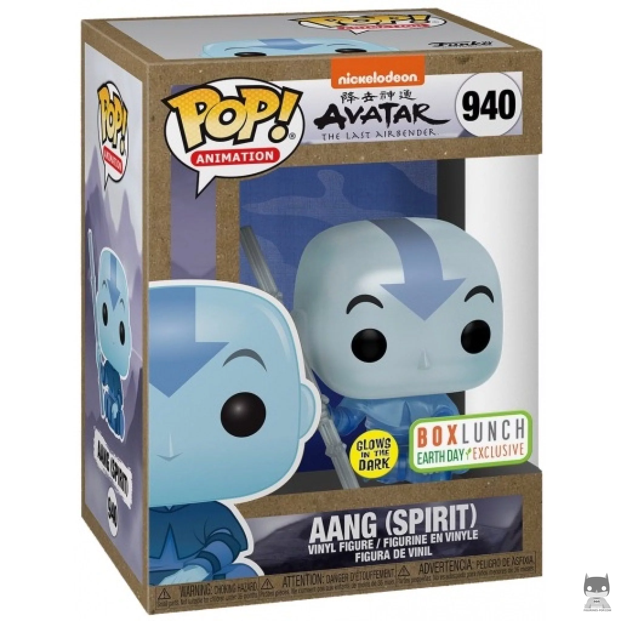 Figurine Funko POP Aang (Spirit) avec boîte