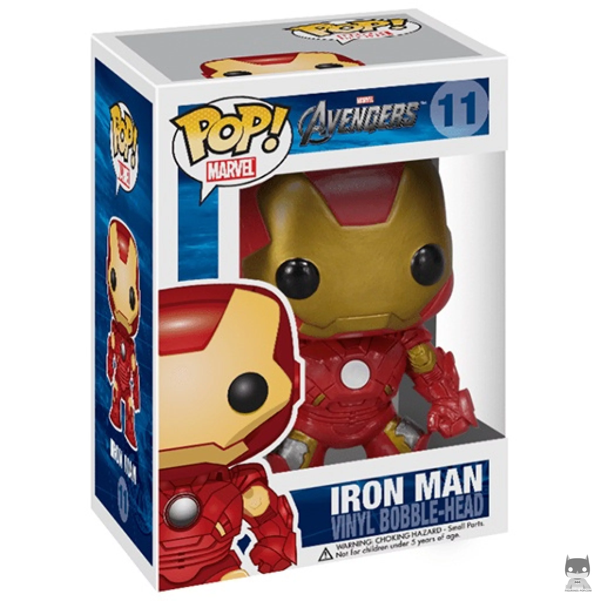 Figurine Funko POP Iron Man (Mark VII) avec boîte