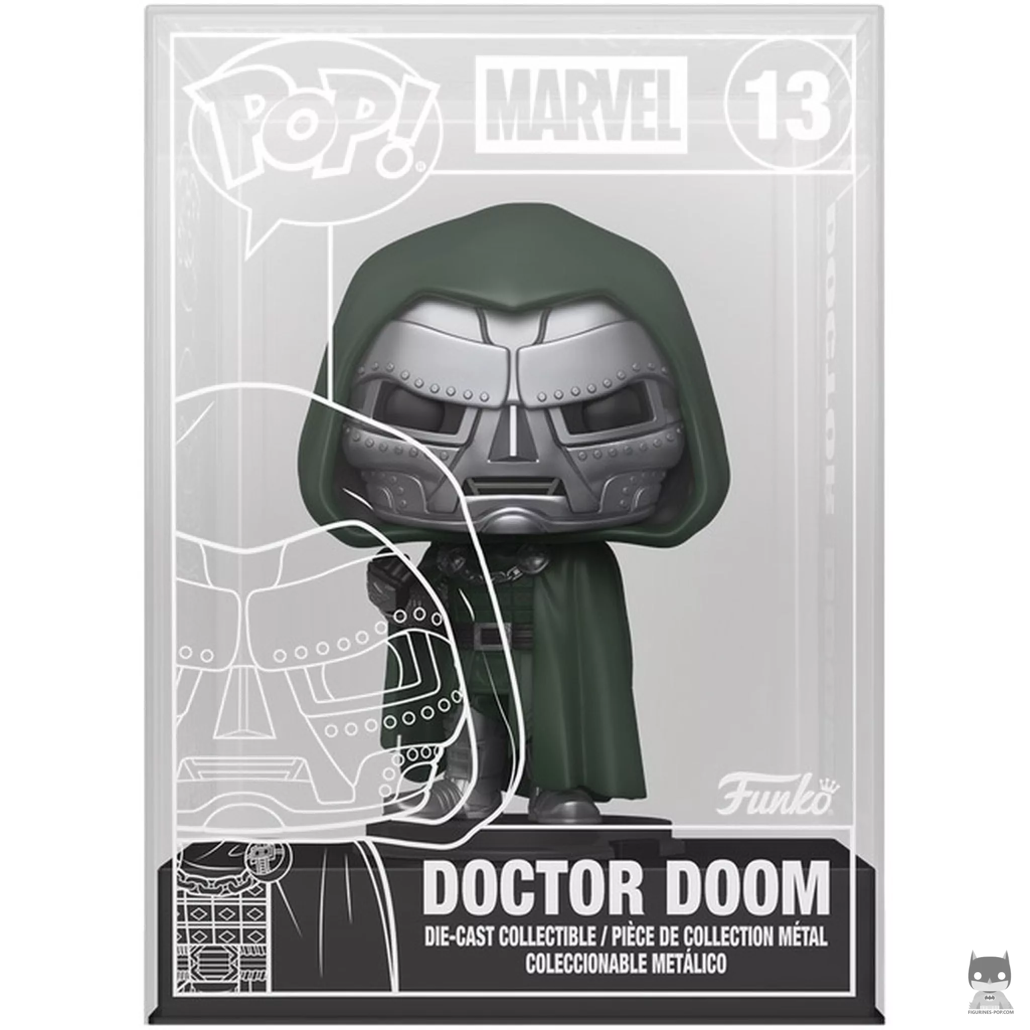 Figurine Funko POP Doctor Doom (Avengers : Doomsday)
