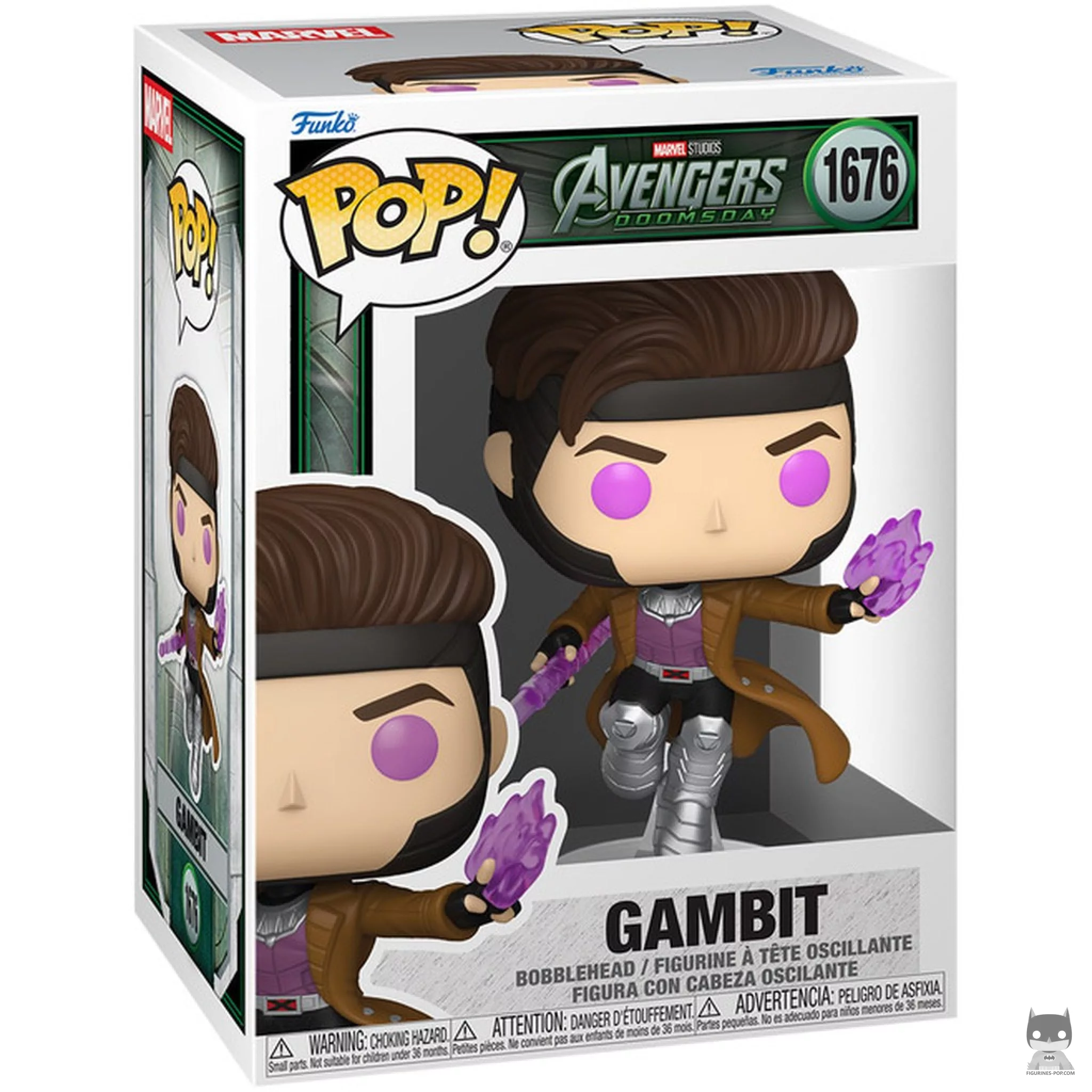Figurine Funko POP Gambit avec boîte