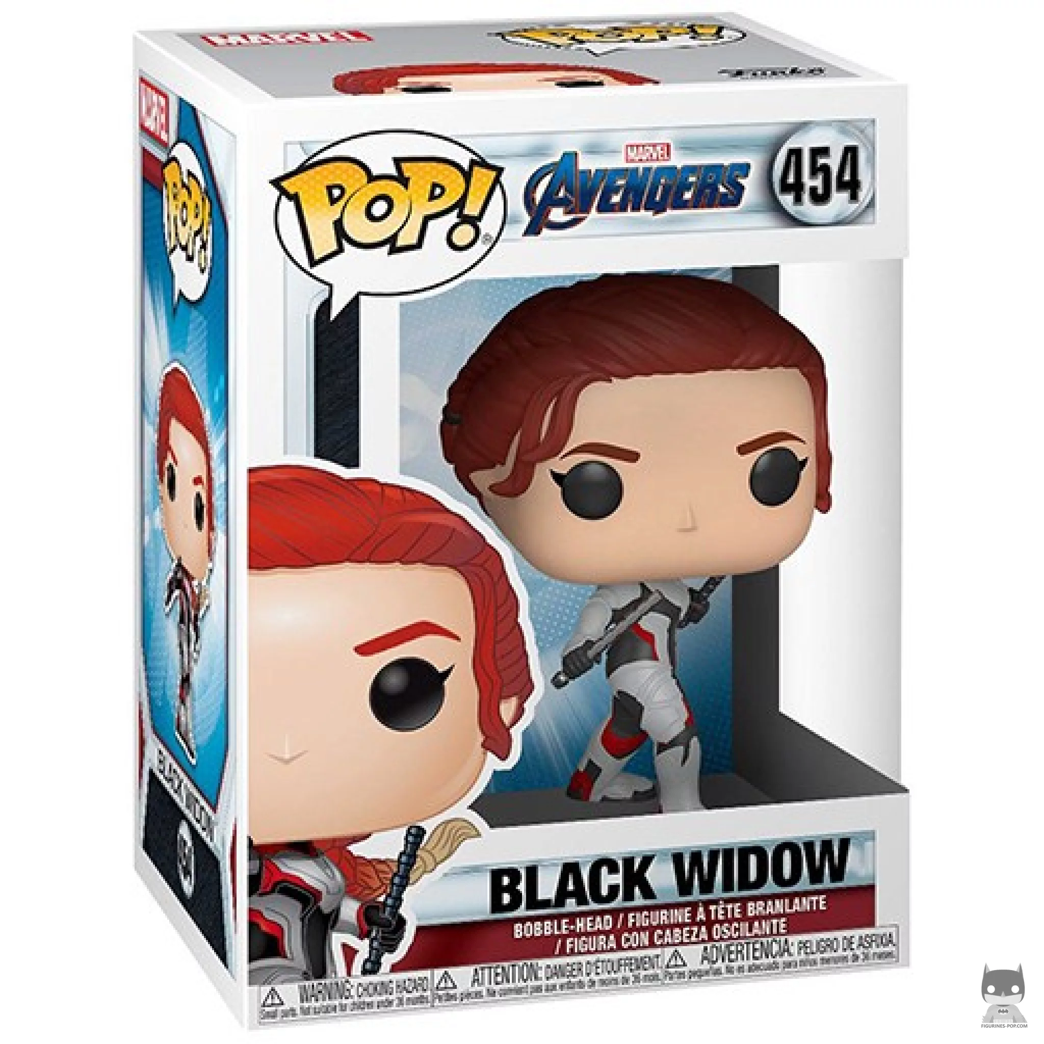 Figurine Funko POP Black Widow avec boîte