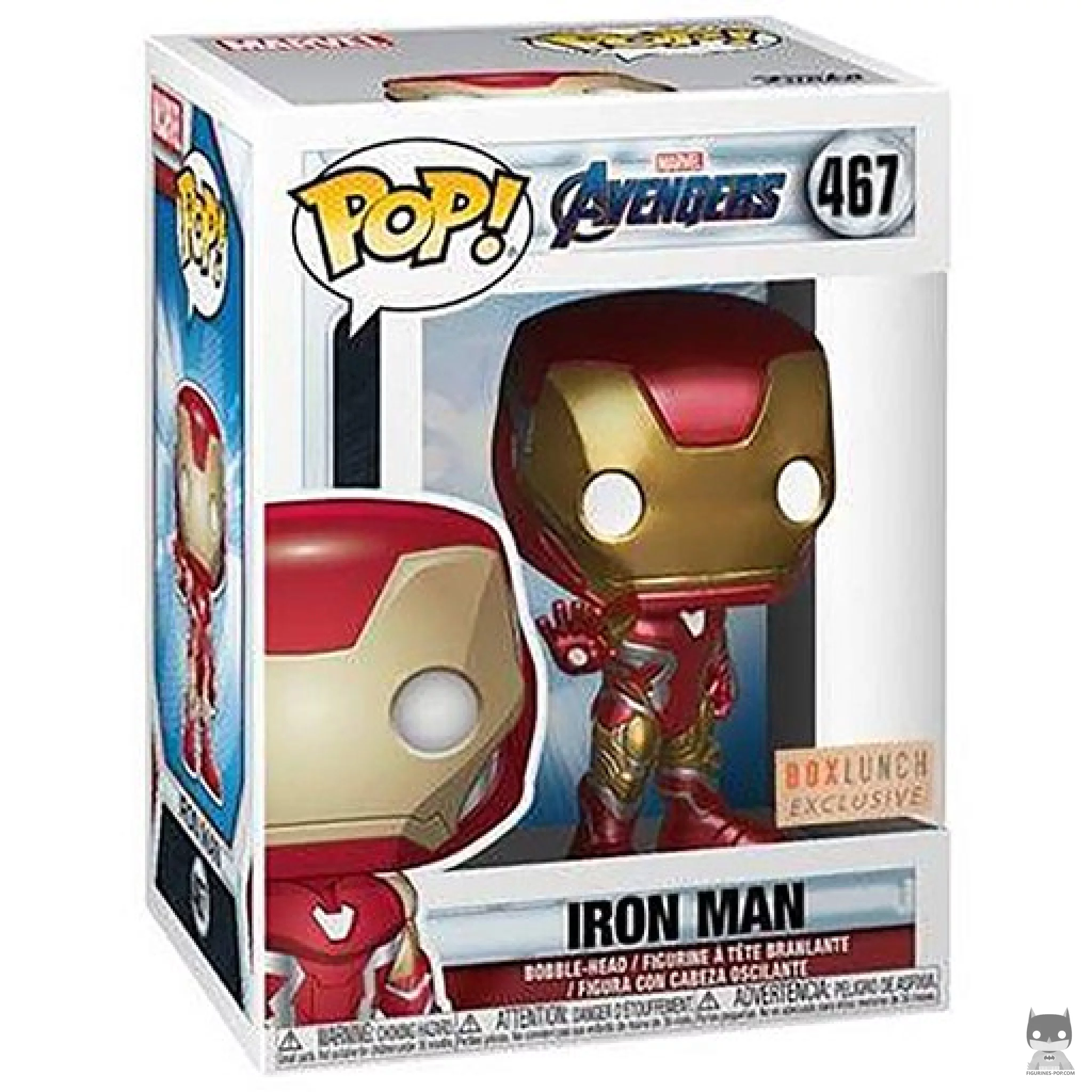 Figurine Funko POP Iron Man avec boîte