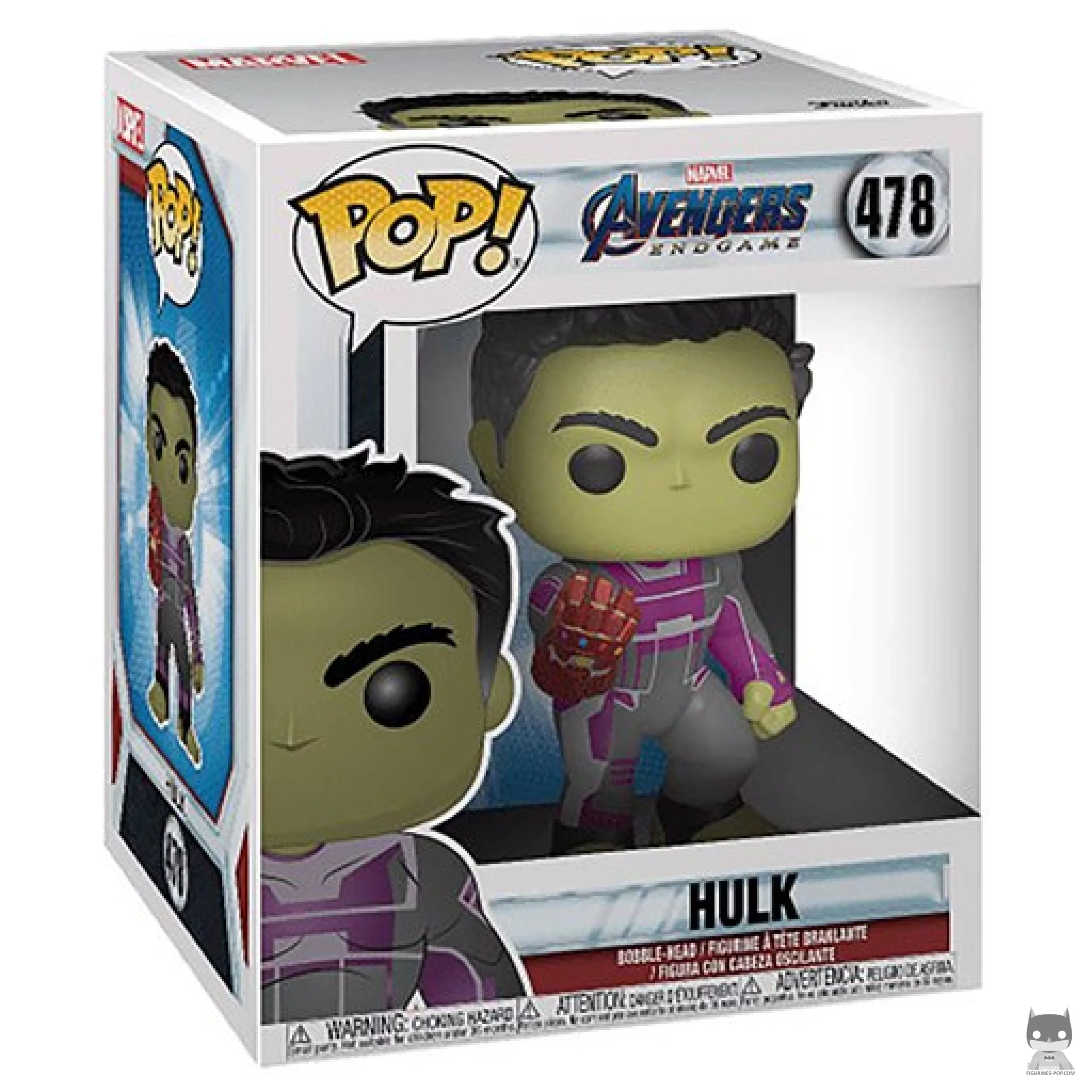 Figurine Funko POP Hulk (Supersized) avec boîte