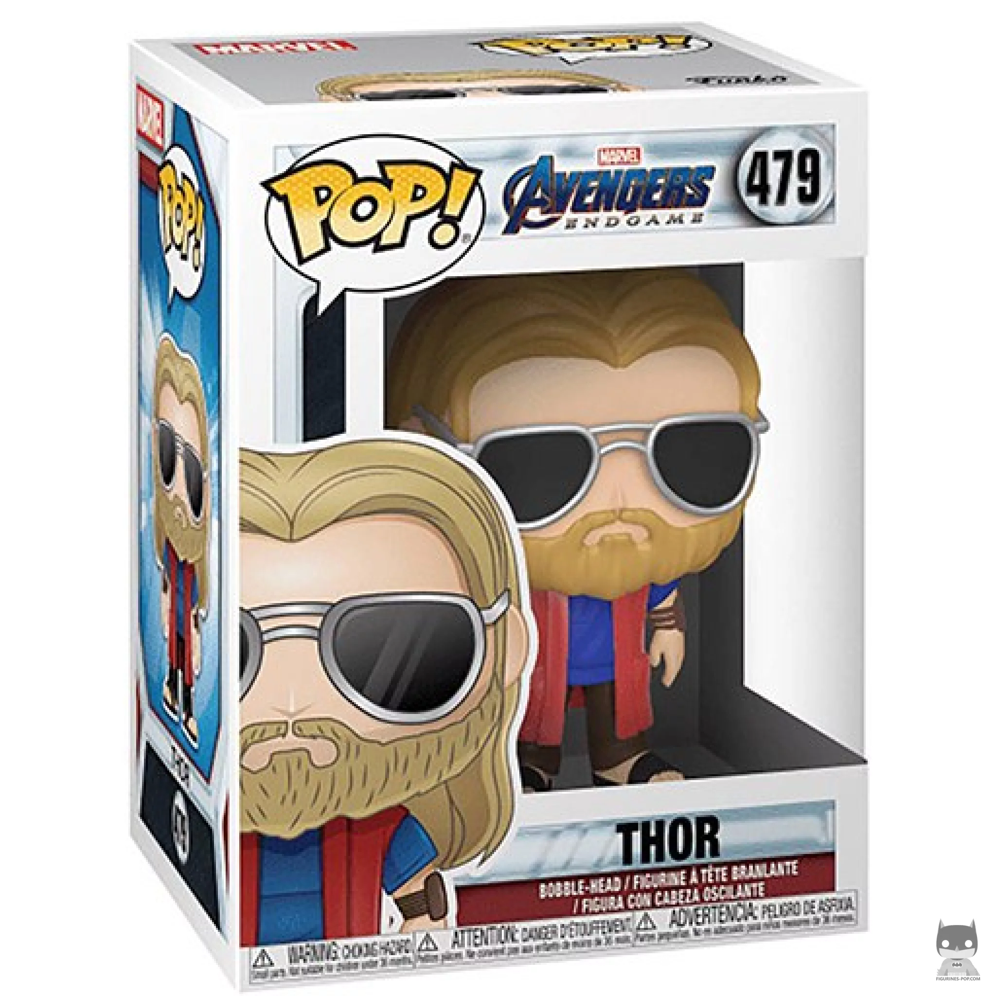 Figurine Funko POP Thor Décontracté avec boîte