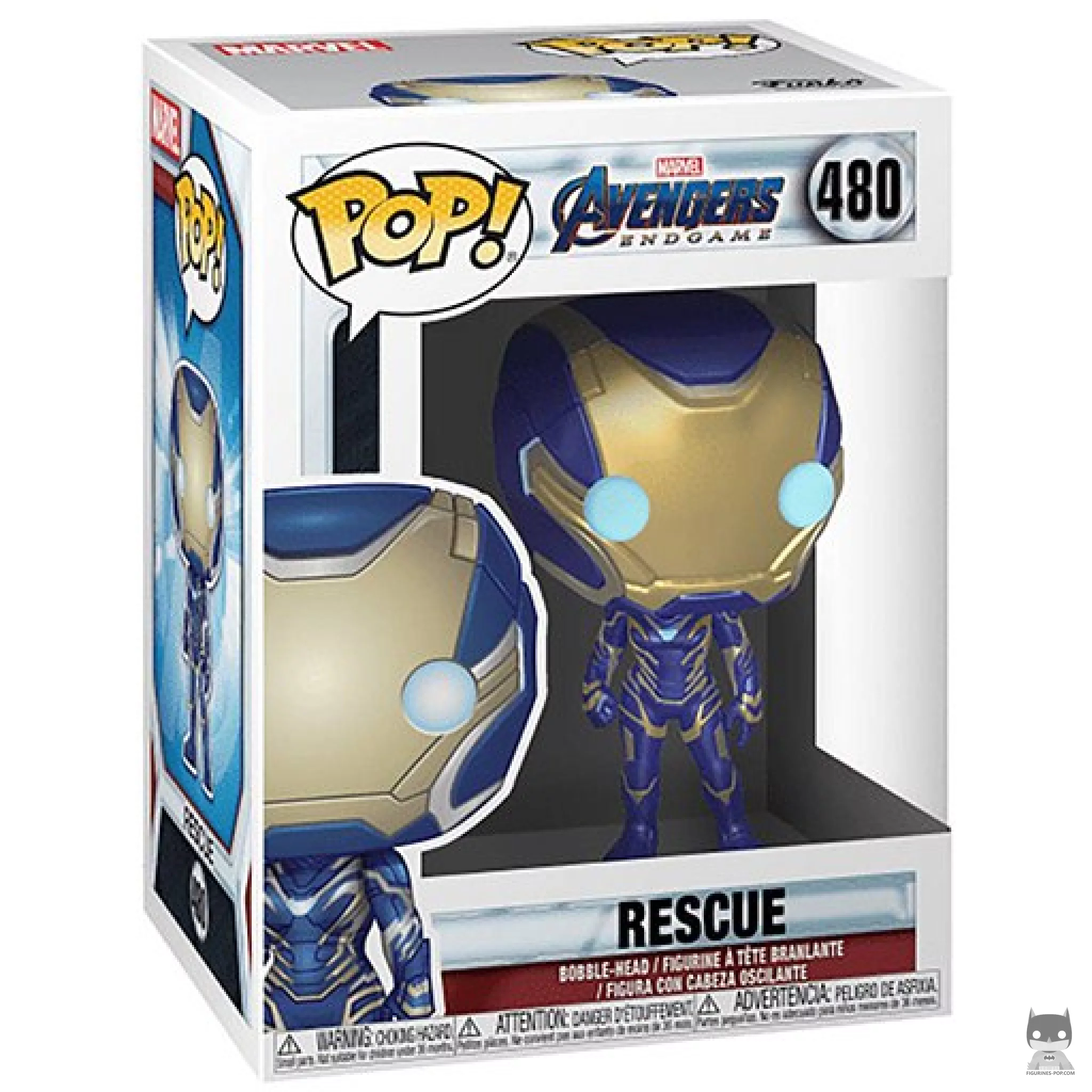 Figurine Funko POP Rescue avec boîte