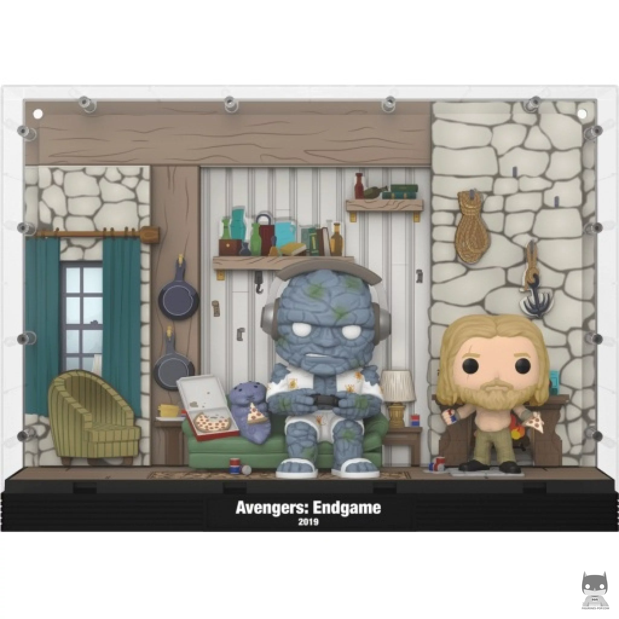 Figurine Funko POP Maison de Thor (Miek, Korg & Thor) (Avengers : Endgame)