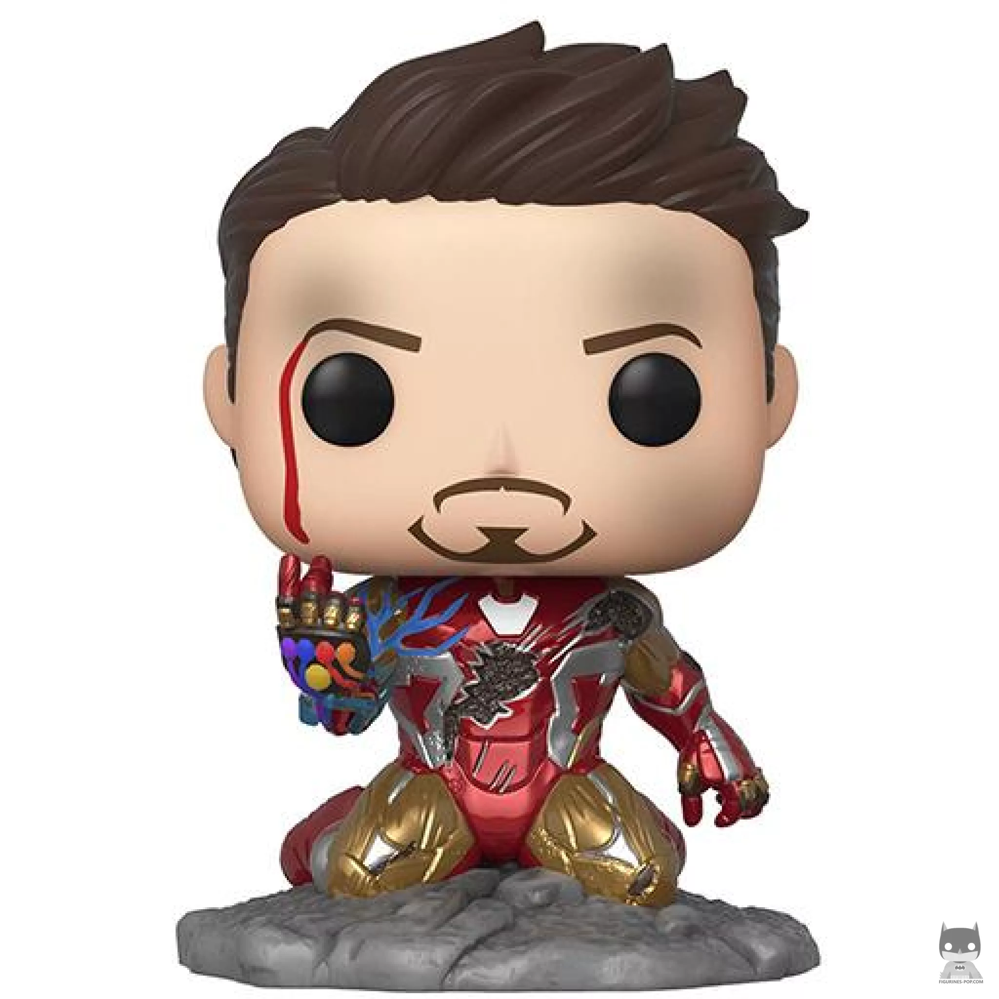 Figurine Funko POP Iron Man (I Am Iron Man) (Metallic) (Avengers : Endgame)