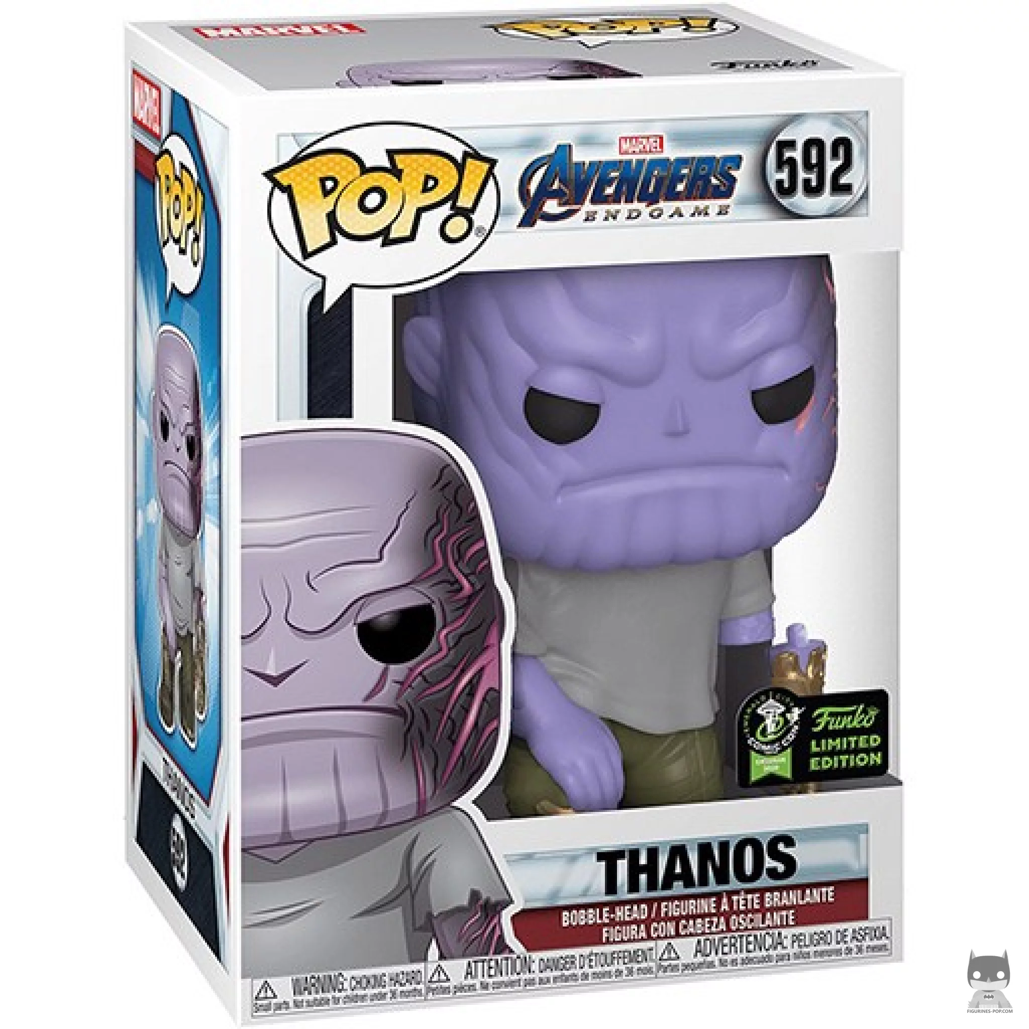 Figurine Funko POP Thanos avec boîte