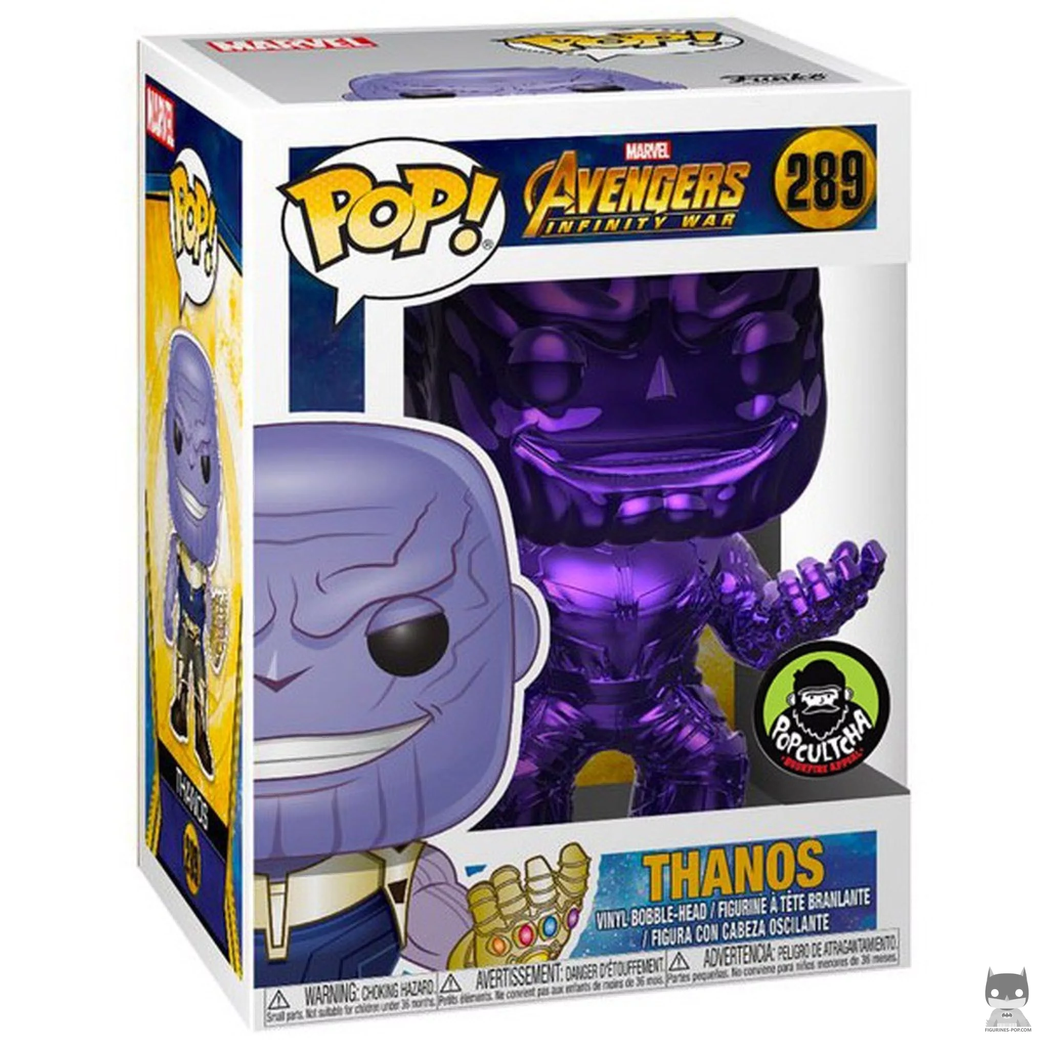 Figurine Funko POP Thanos avec boîte