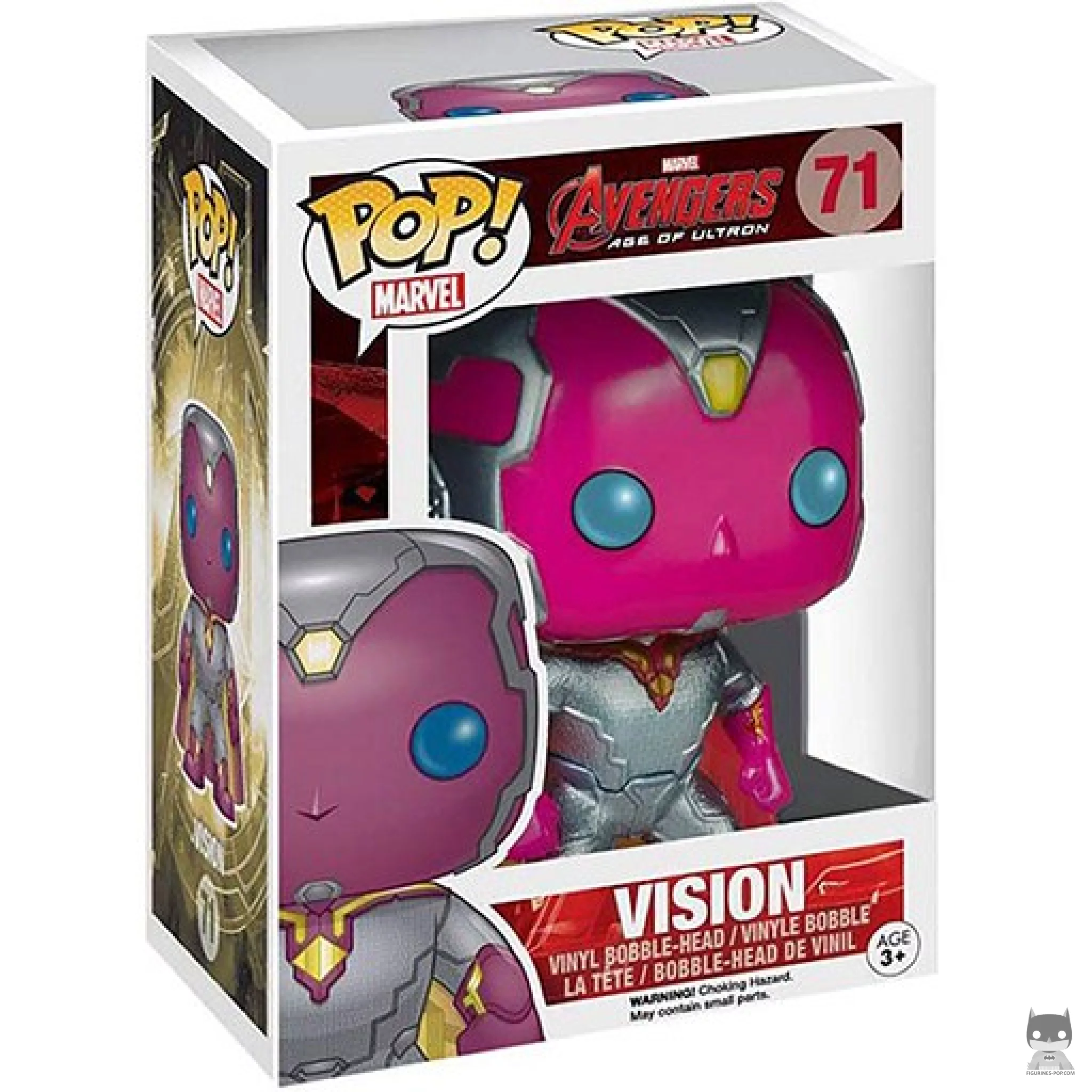 Figurine Funko POP Vision (Metallic) avec boîte