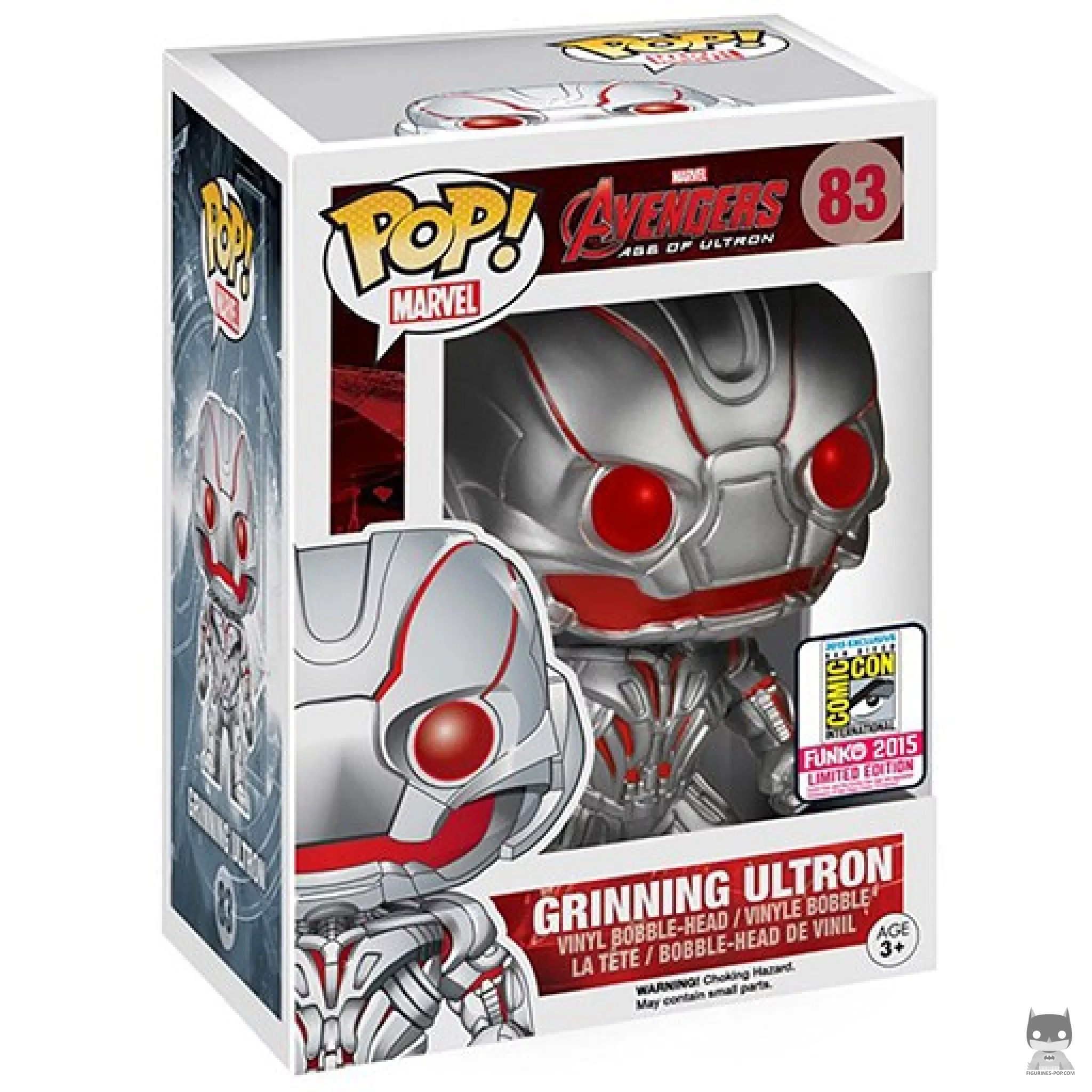 Figurine Funko POP Ultron (Grimaçant) avec boîte