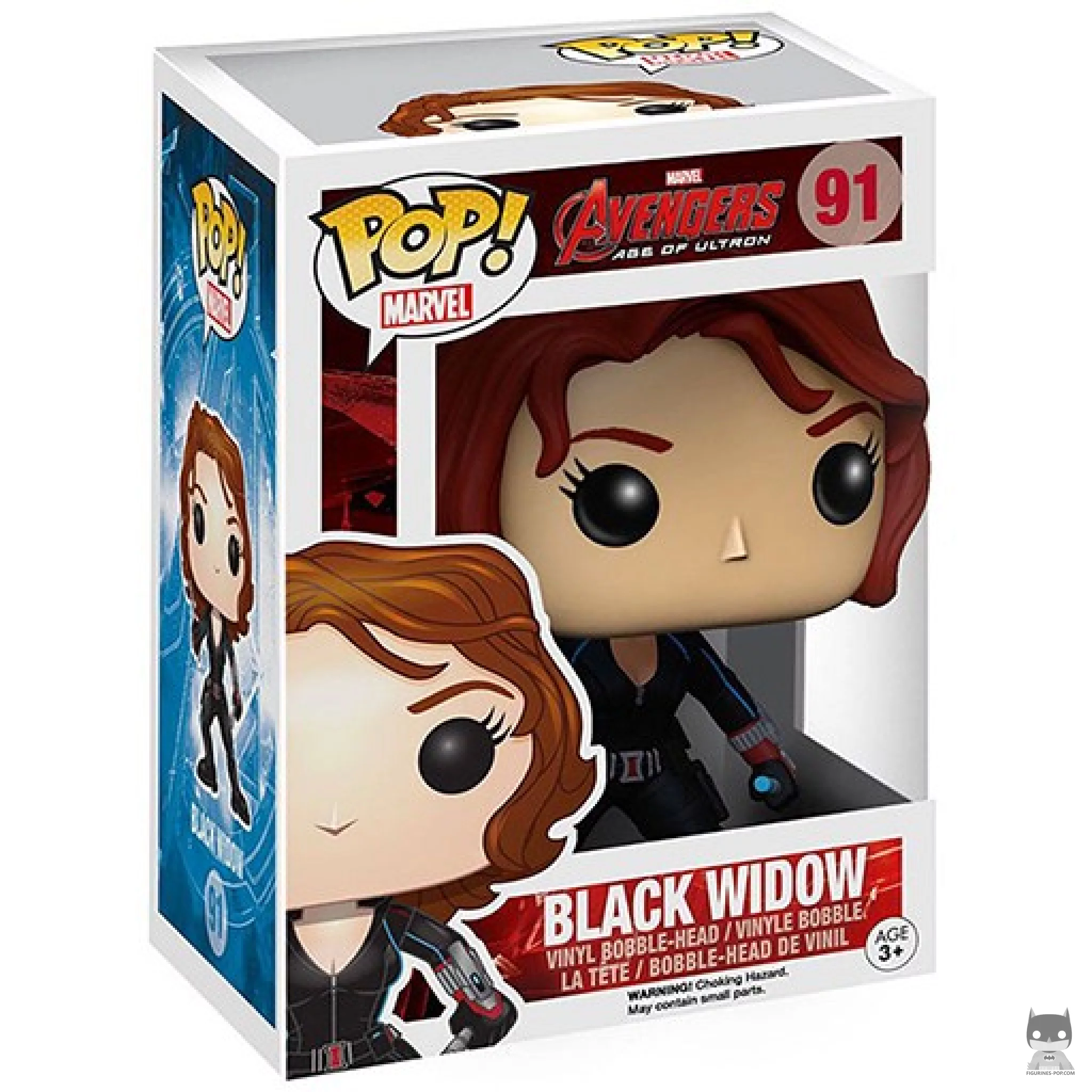 Figurine Funko POP Black Widow avec boîte