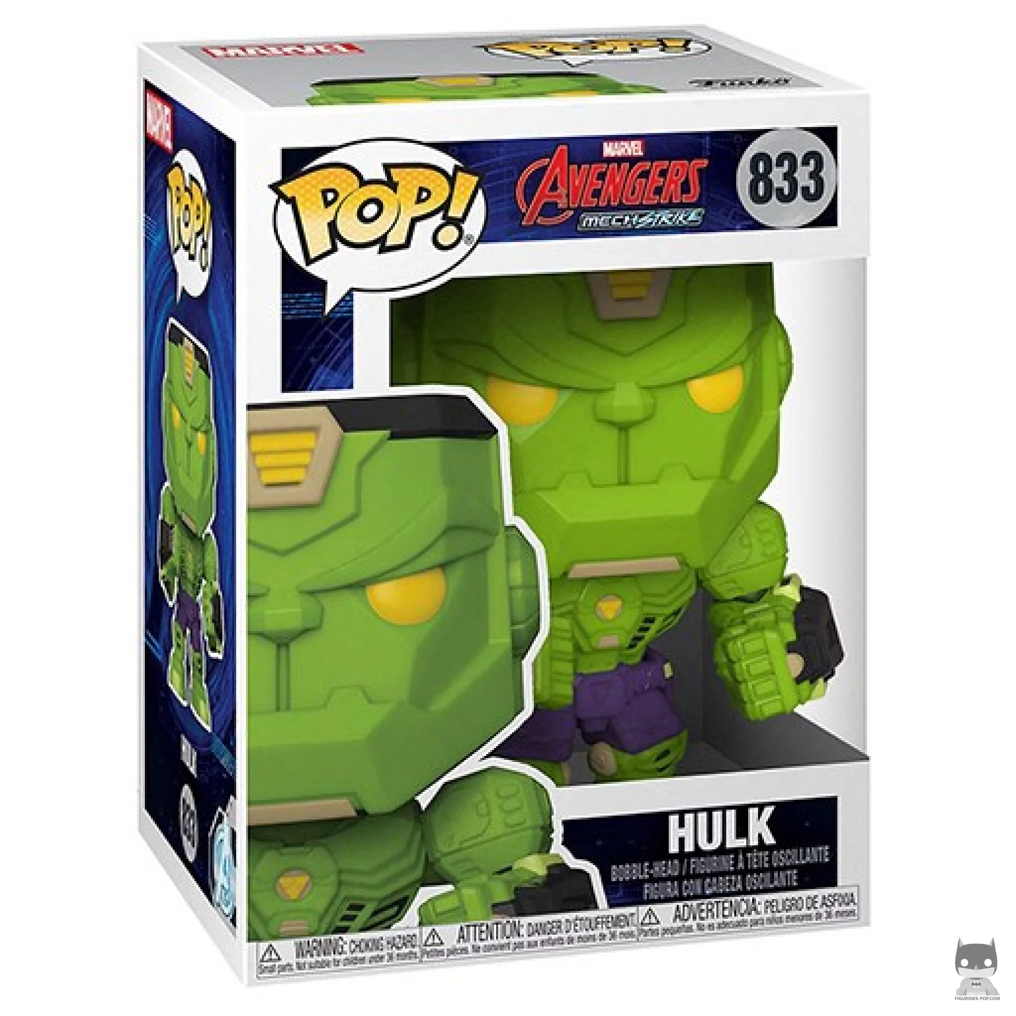 Figurine Funko POP Hulk avec boîte