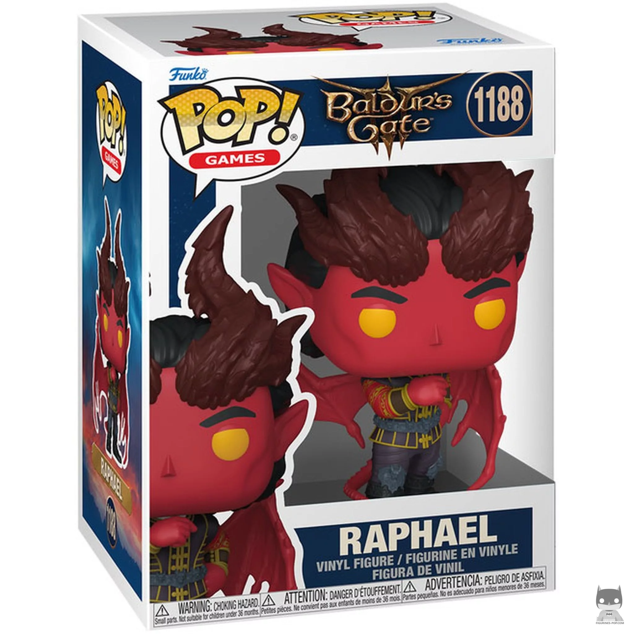 Figurine Funko POP Raphael (diable cambion) avec boîte