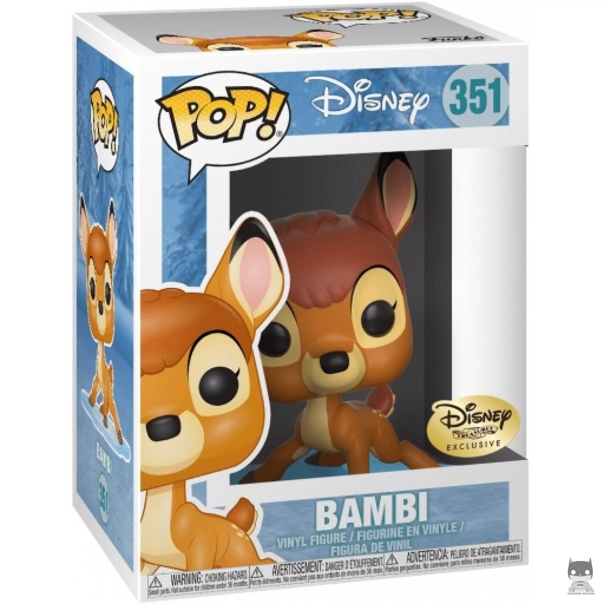 Figurine Funko POP Bambi sur glace avec boîte