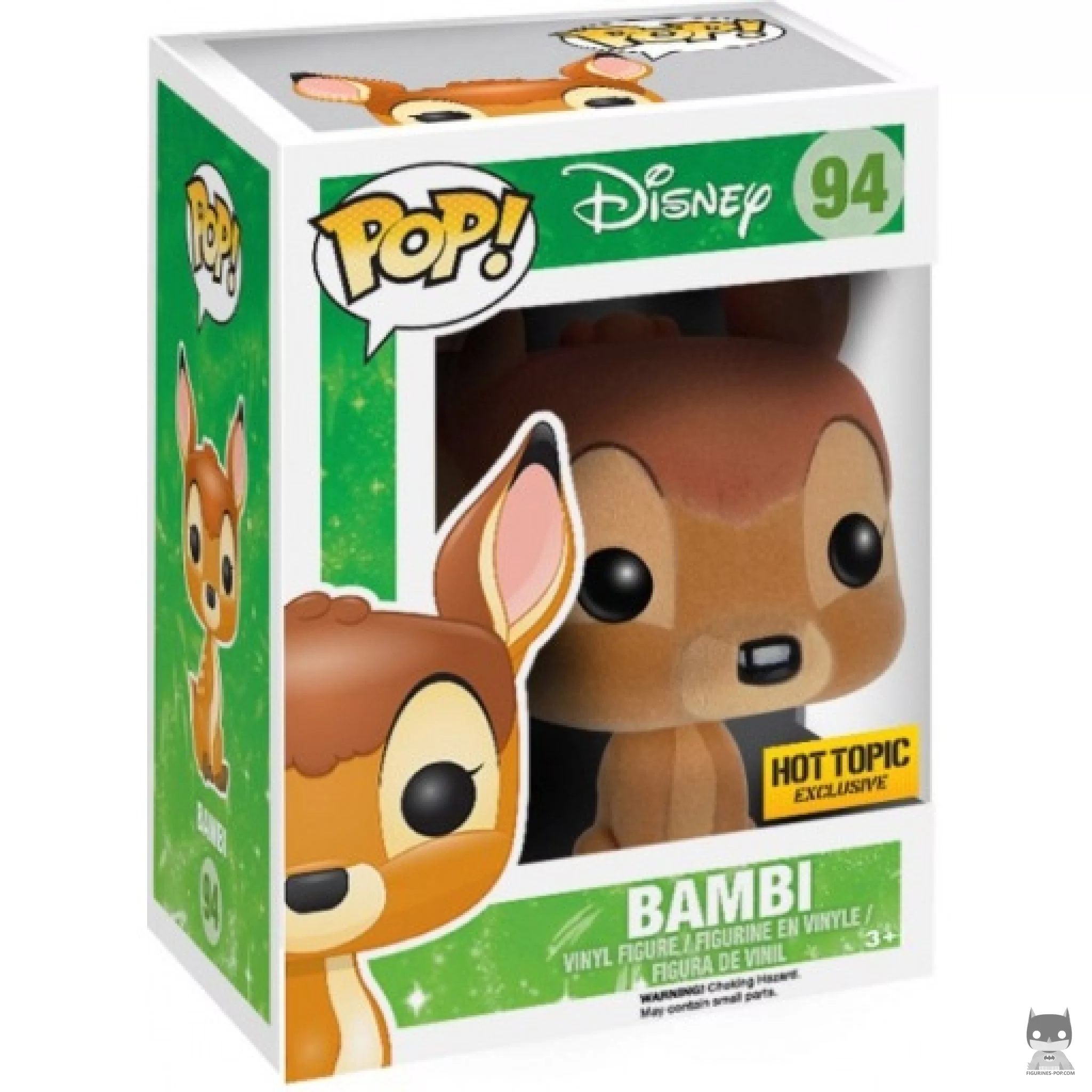 Figurine Funko POP Bambi (Flocked) avec boîte
