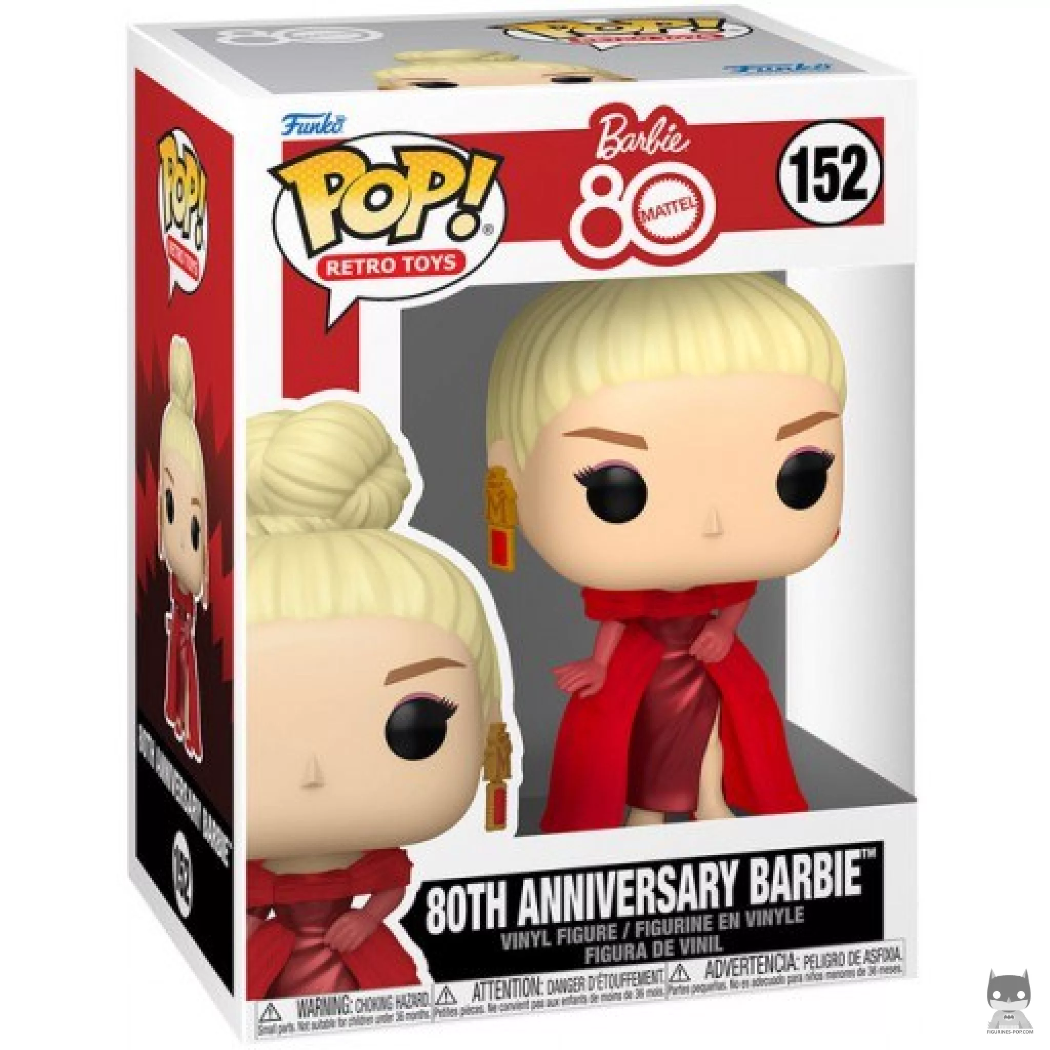 Figurine Funko POP 80ème Anniversaire Barbie avec boîte