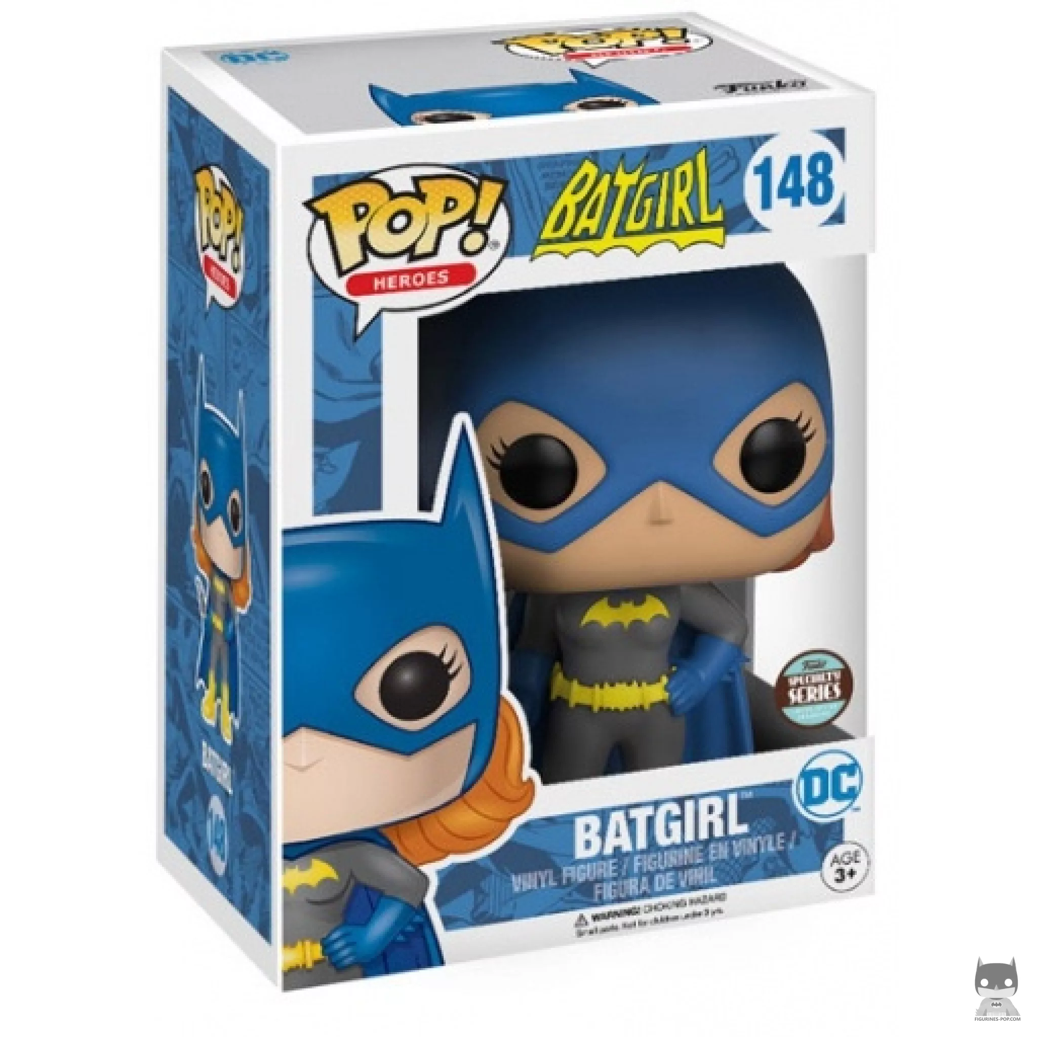Figurine Funko POP Batgirl (Costume Gris) avec boîte