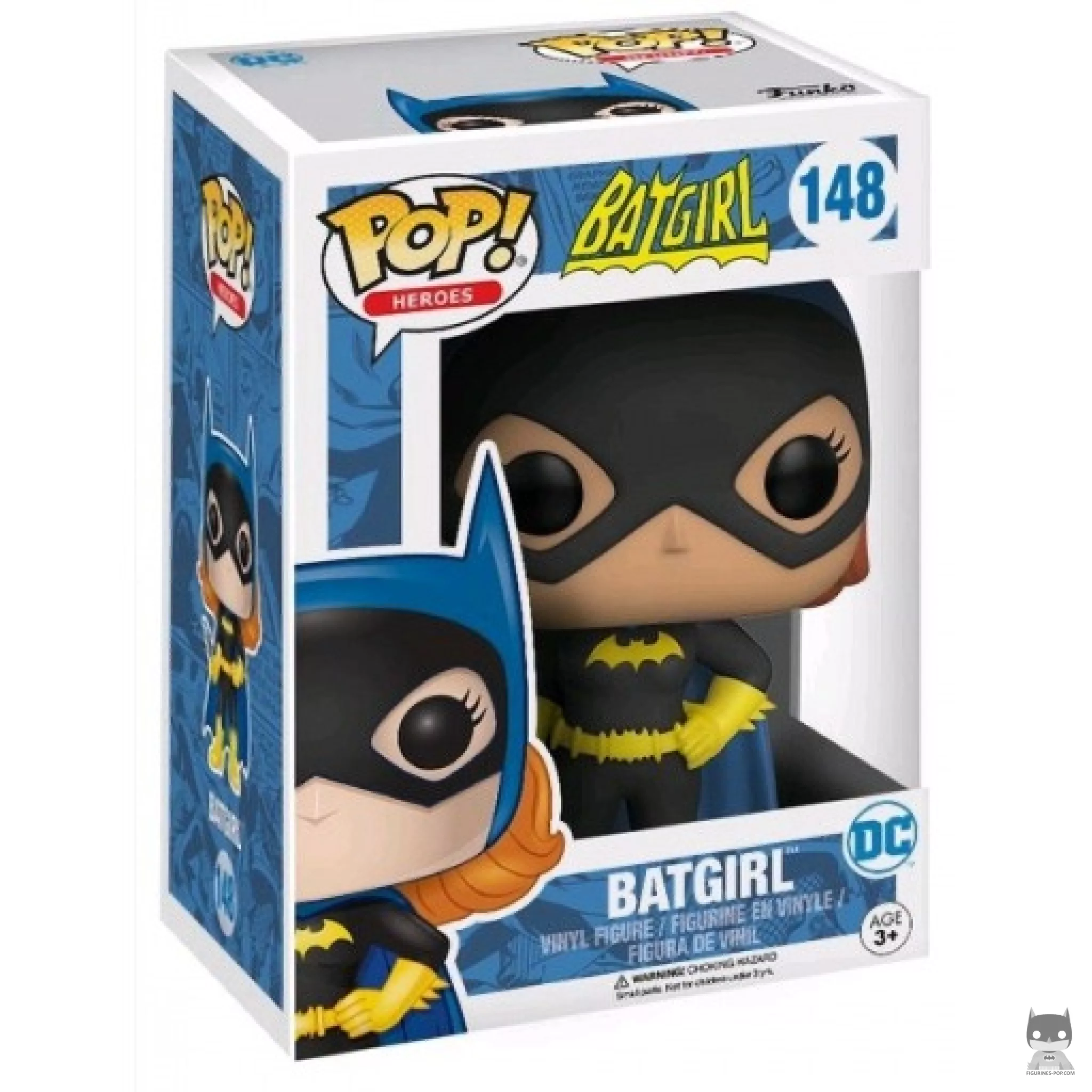 Figurine Funko POP Batgirl (Silver Age) avec boîte