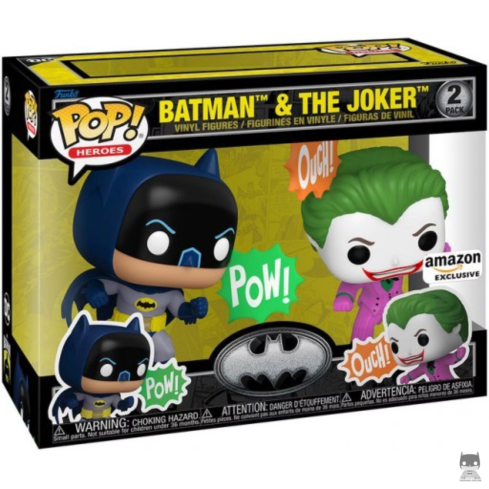 Figurine Funko POP Batman & Le Joker avec boîte