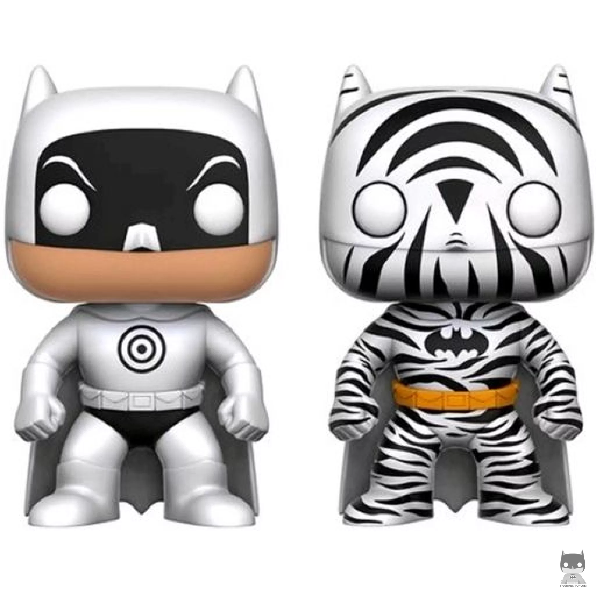 Figurine Funko POP Batman Zebra & Bullseye (Batman)