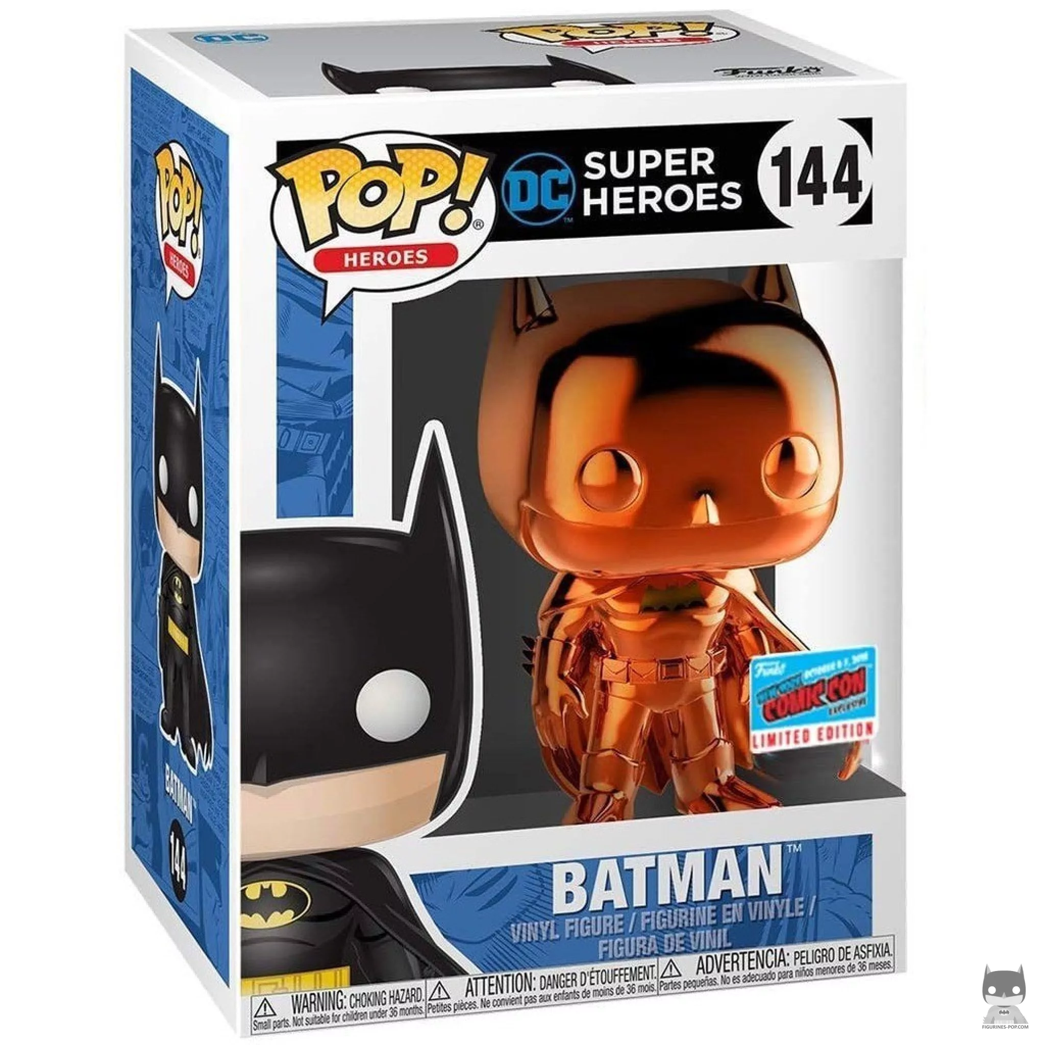 Figurine Funko POP Batman (Orange) avec boîte