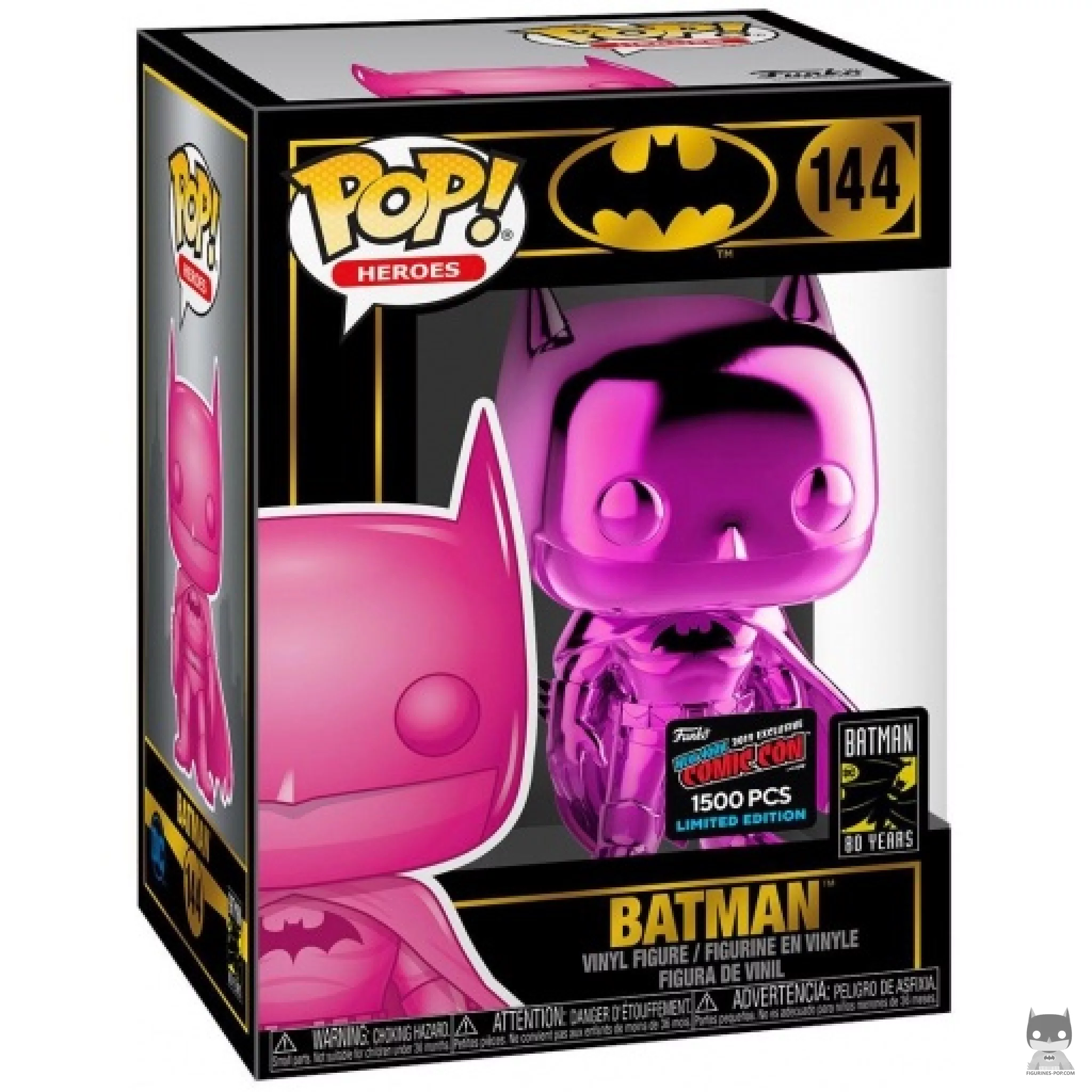 Figurine Funko POP Batman (Rose) avec boîte