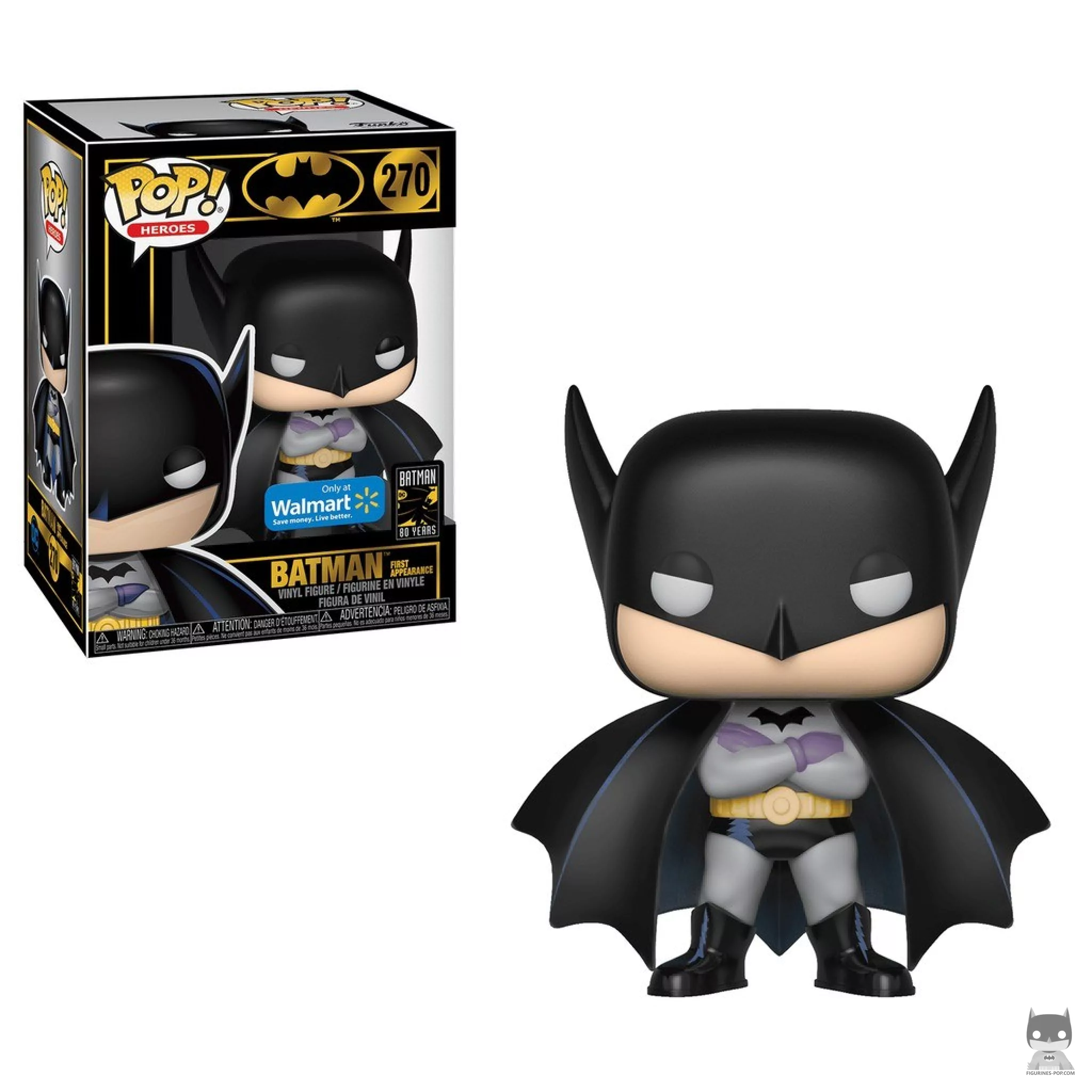 Figurine Funko POP Batman First Appearance (Clair) avec boîte