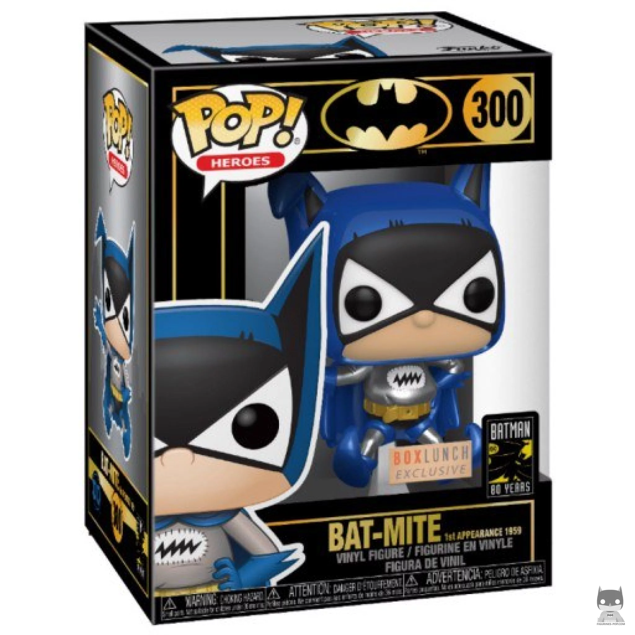 Figurine Funko POP Bat-Mite (Première Apparence 1959) (Metallic) avec boîte