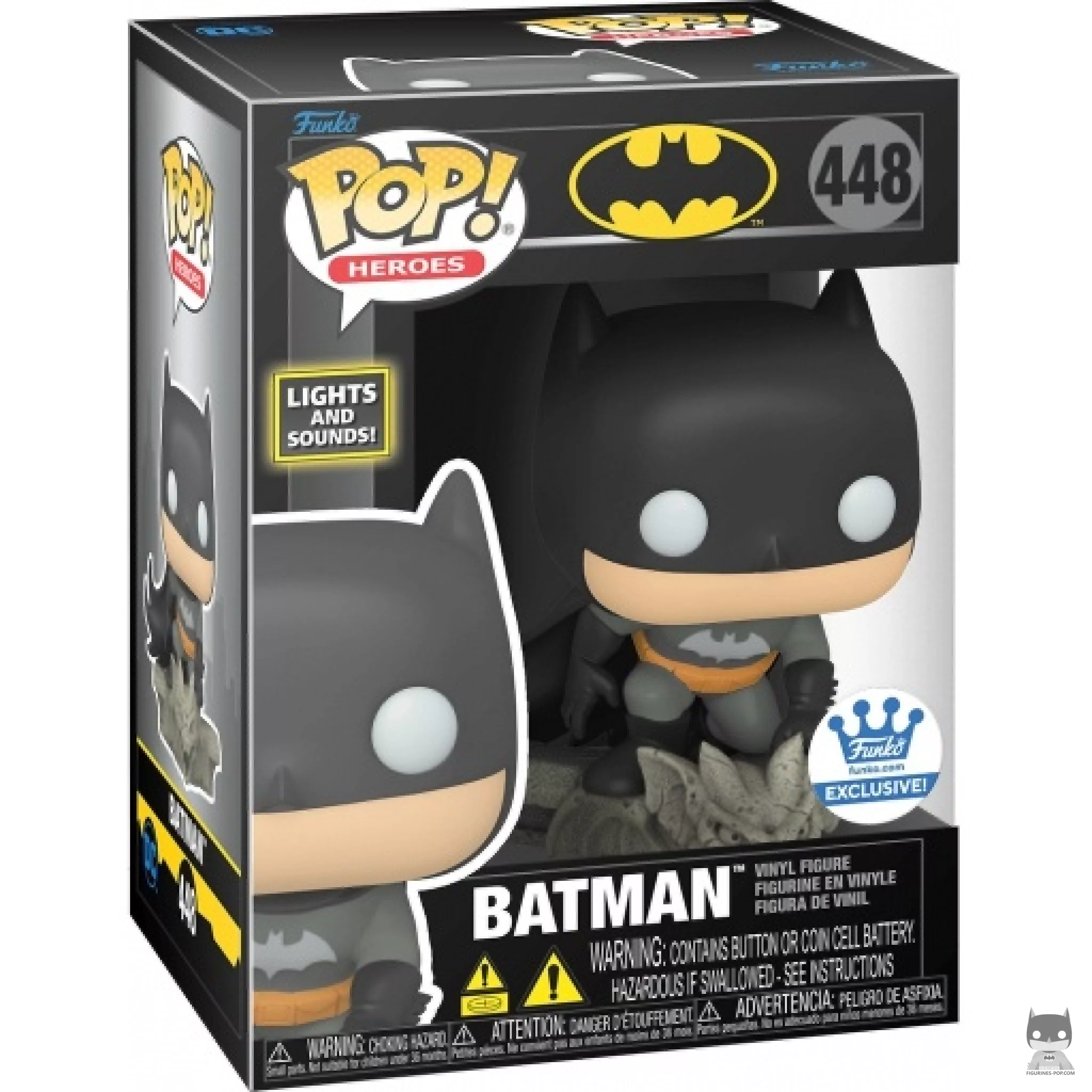 Figurine Funko POP Batman (Lights & Sound) avec boîte