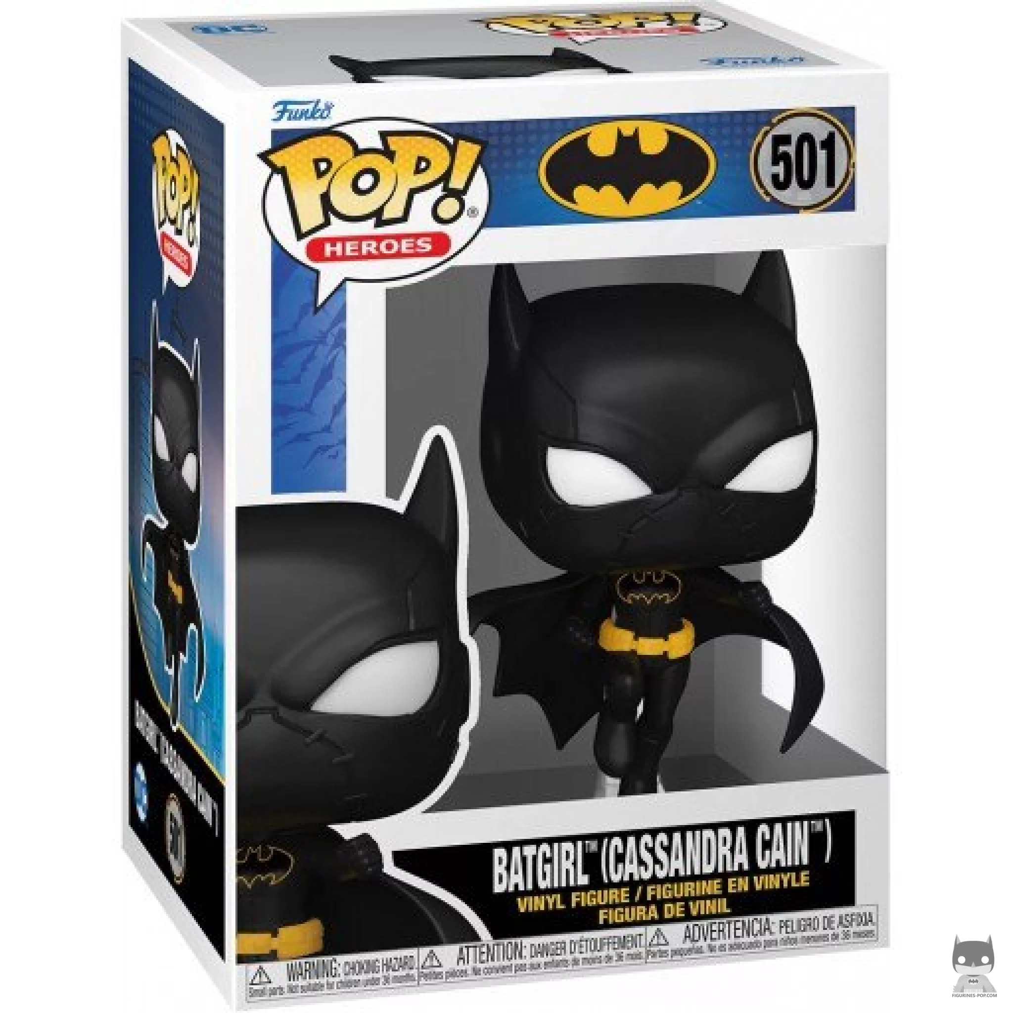 Figurine Funko POP Batgirl Cassandra Cain (Batman War Zone) avec boîte