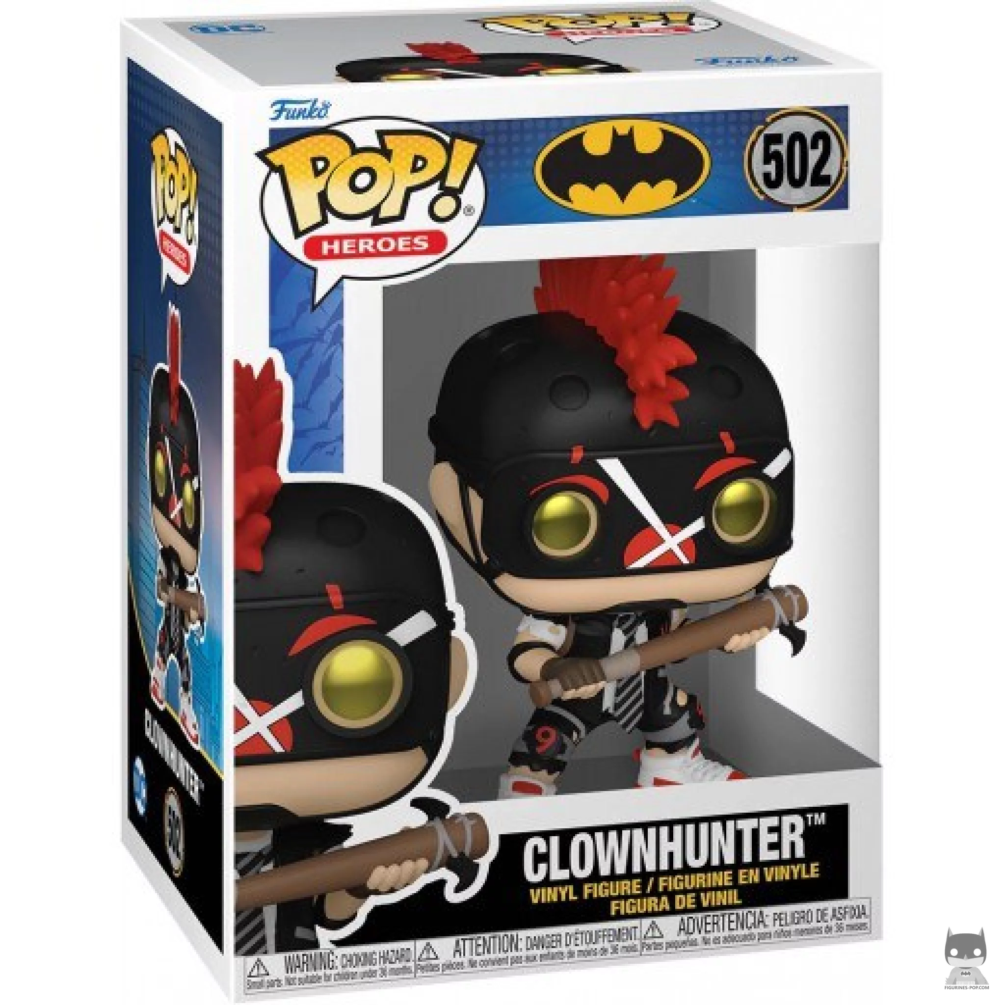 Figurine Funko POP Clownhunter (Batman War Zone) avec boîte