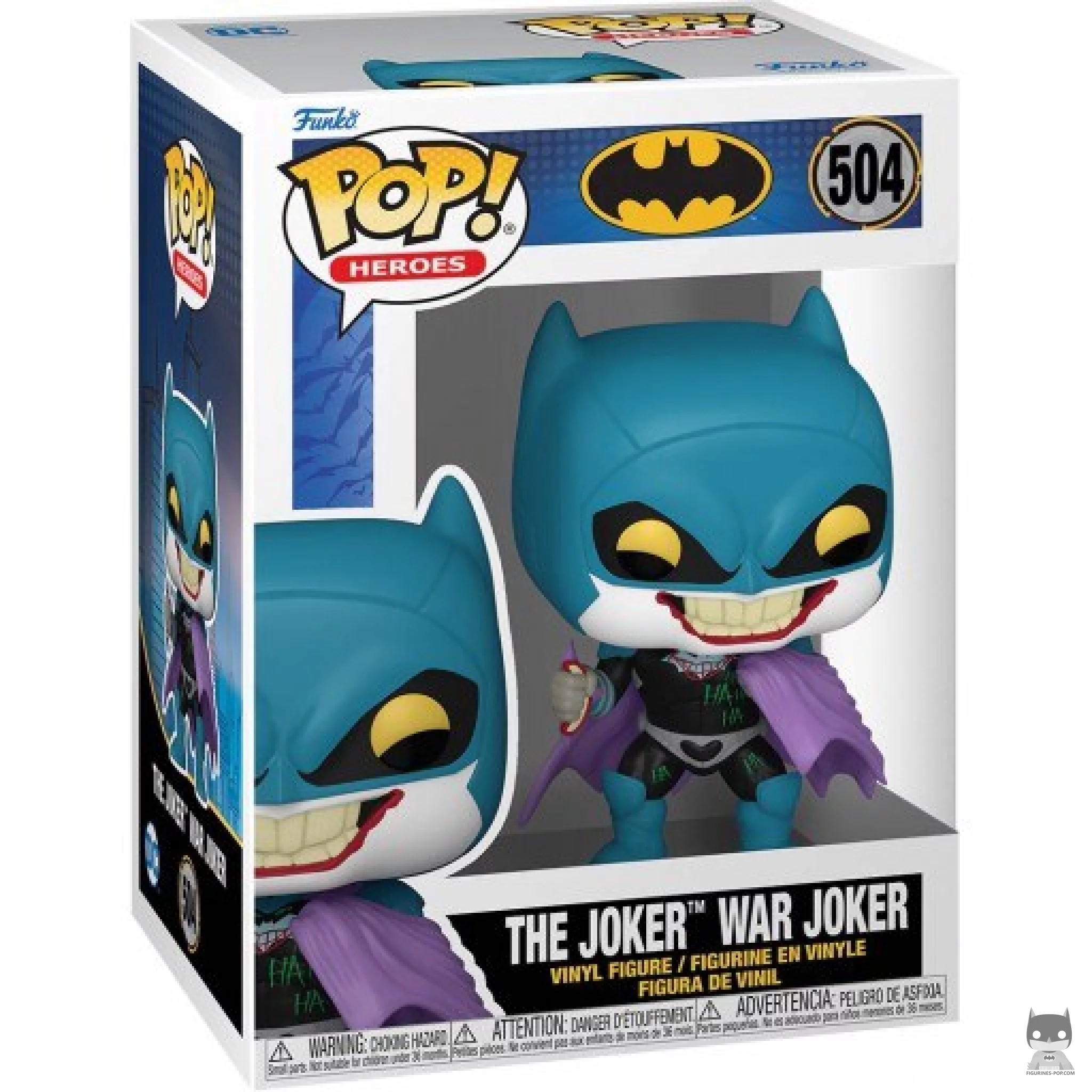 Figurine Funko POP The Joker War Joker (Batman War Zone) avec boîte