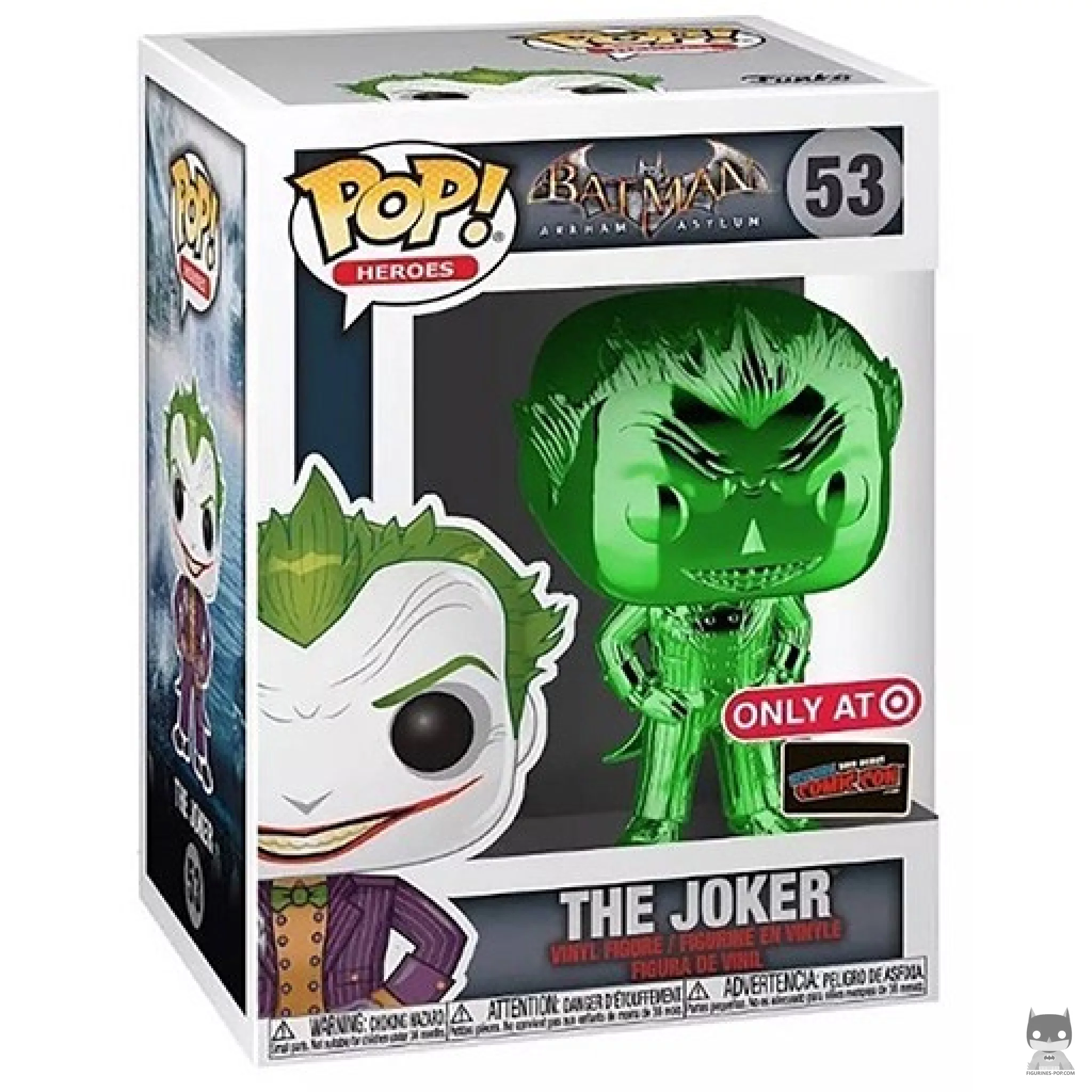 Figurine Funko POP Le Joker (Vert) avec boîte