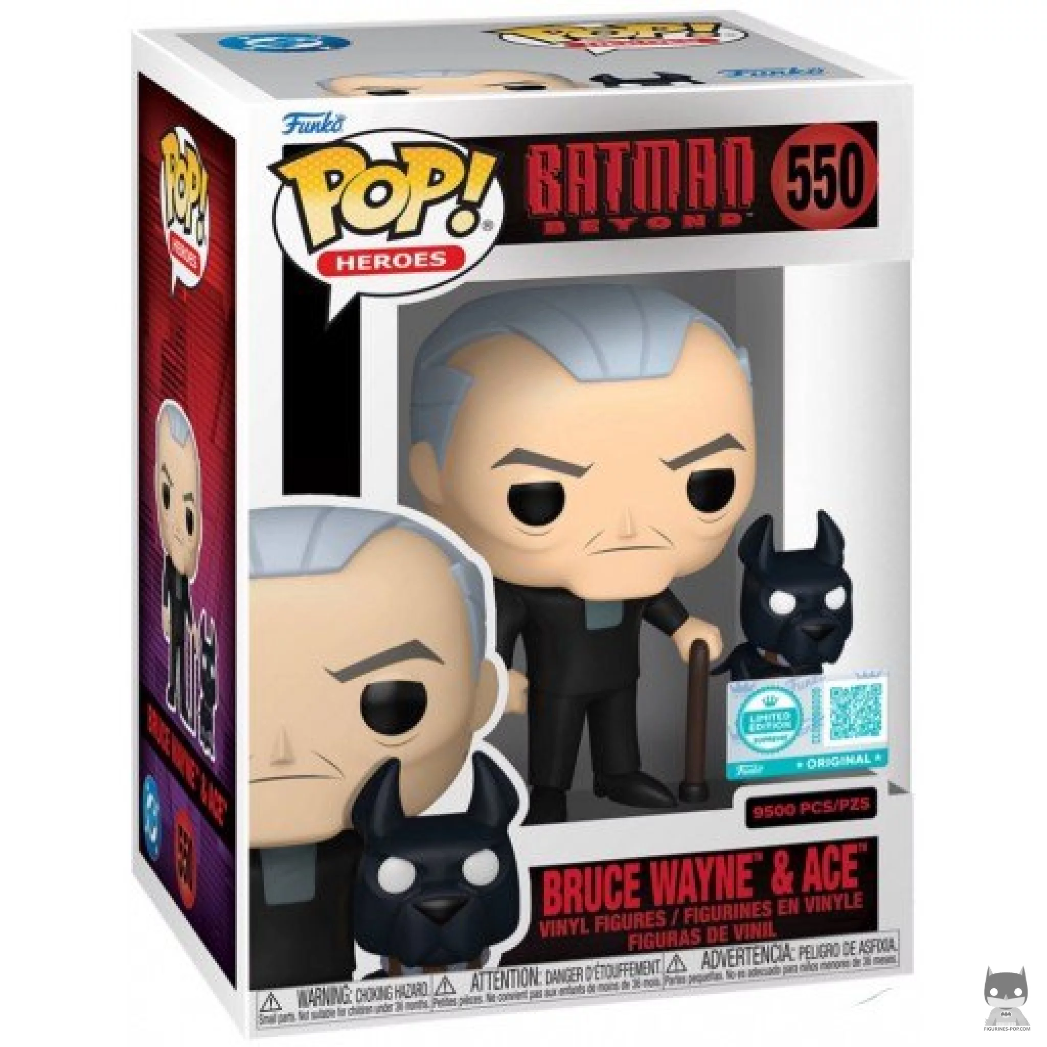 Figurine Funko POP Bruce Wayne & Ace avec boîte