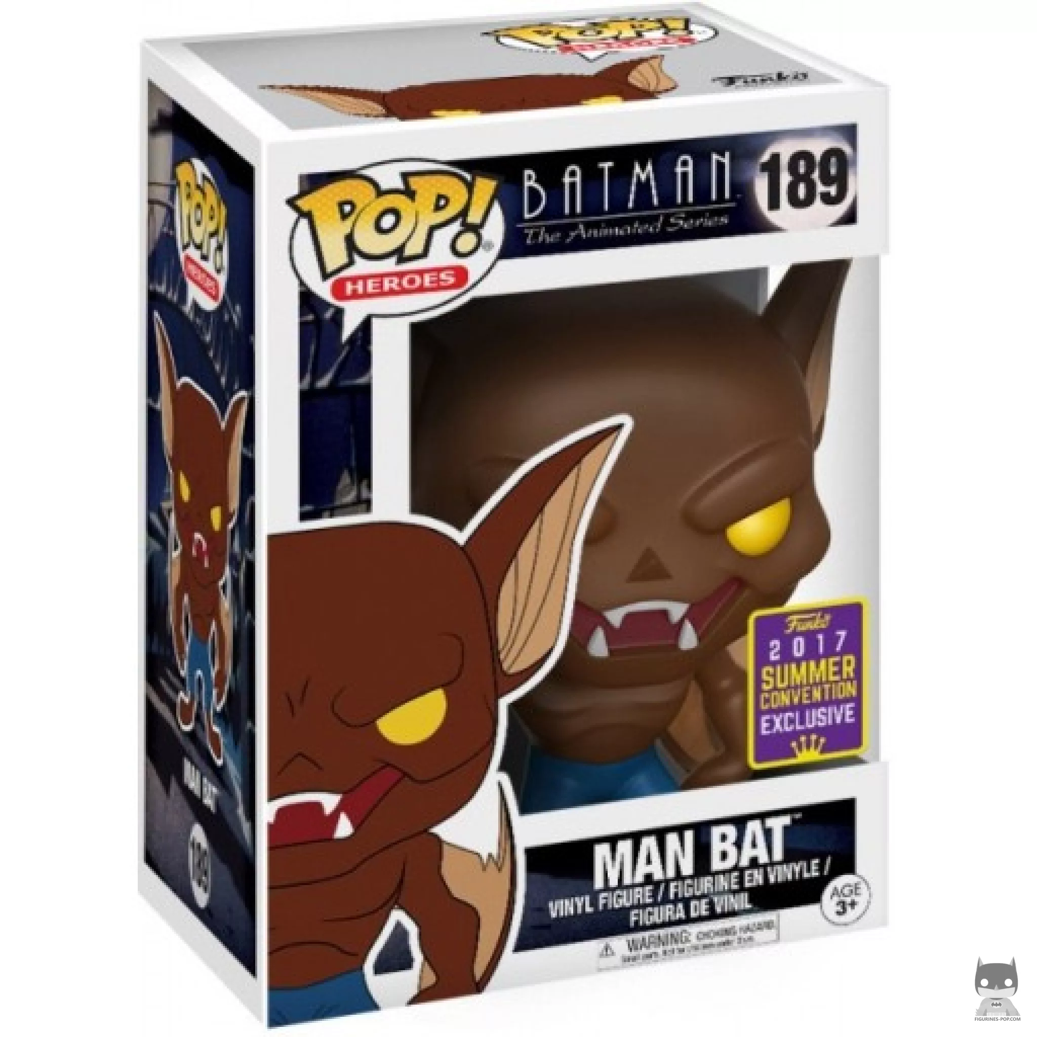 Figurine Funko POP Manbat avec boîte
