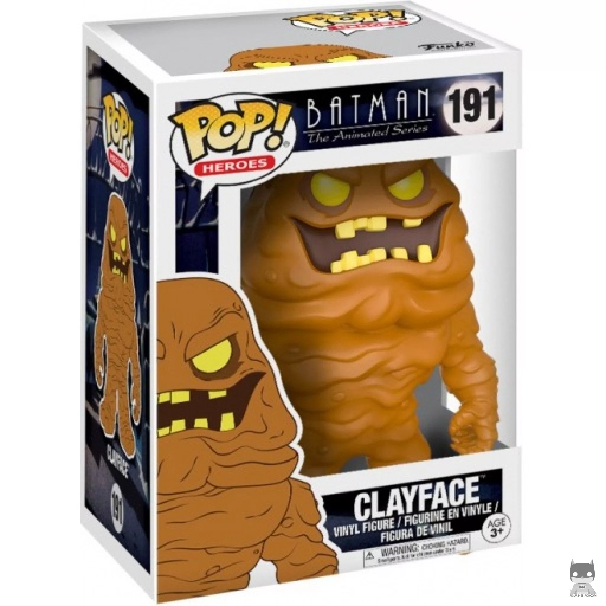 Figurine Funko POP Clayface avec boîte