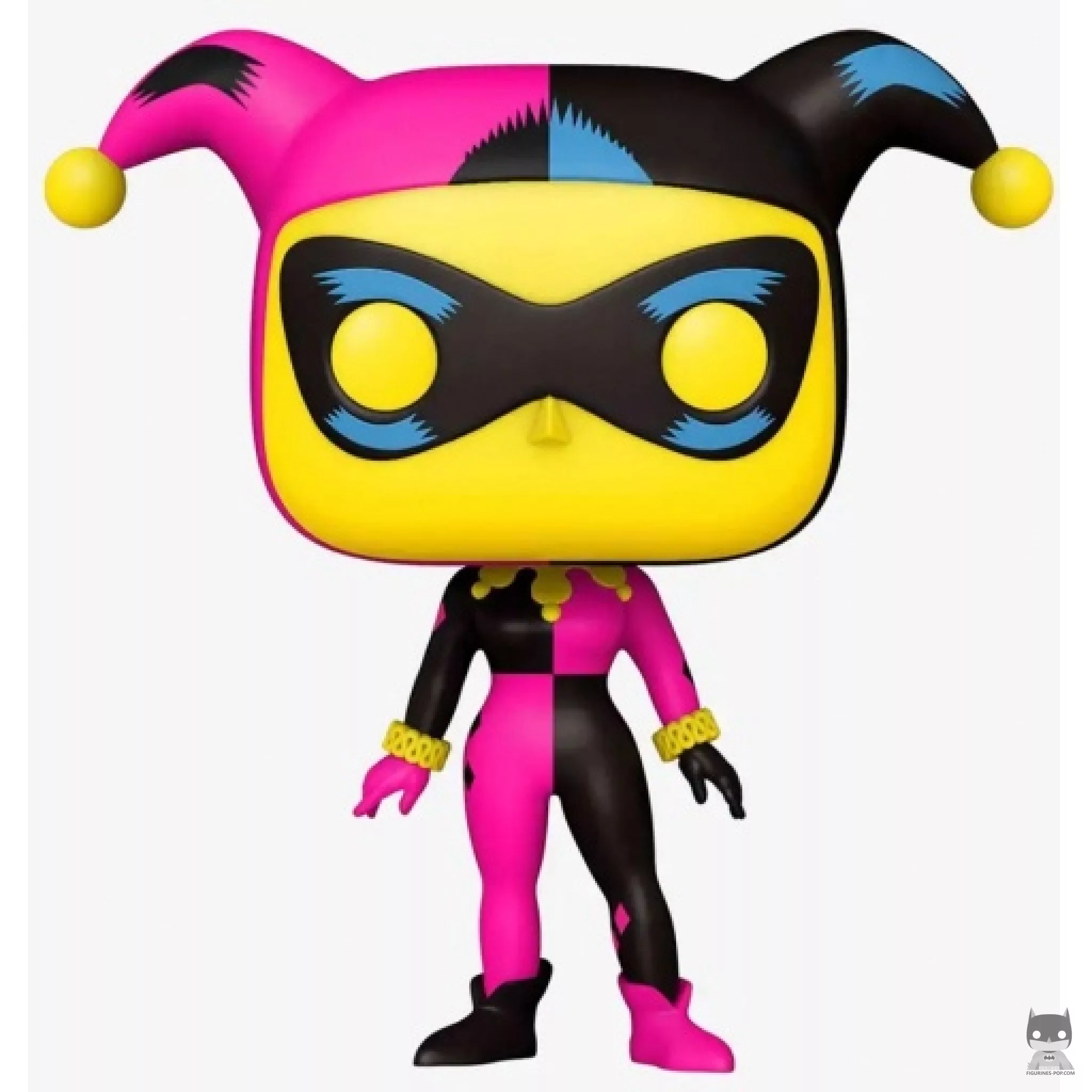 Figurine Funko POP Harley Quinn (Blacklight) (Batman : Série d'Animation)