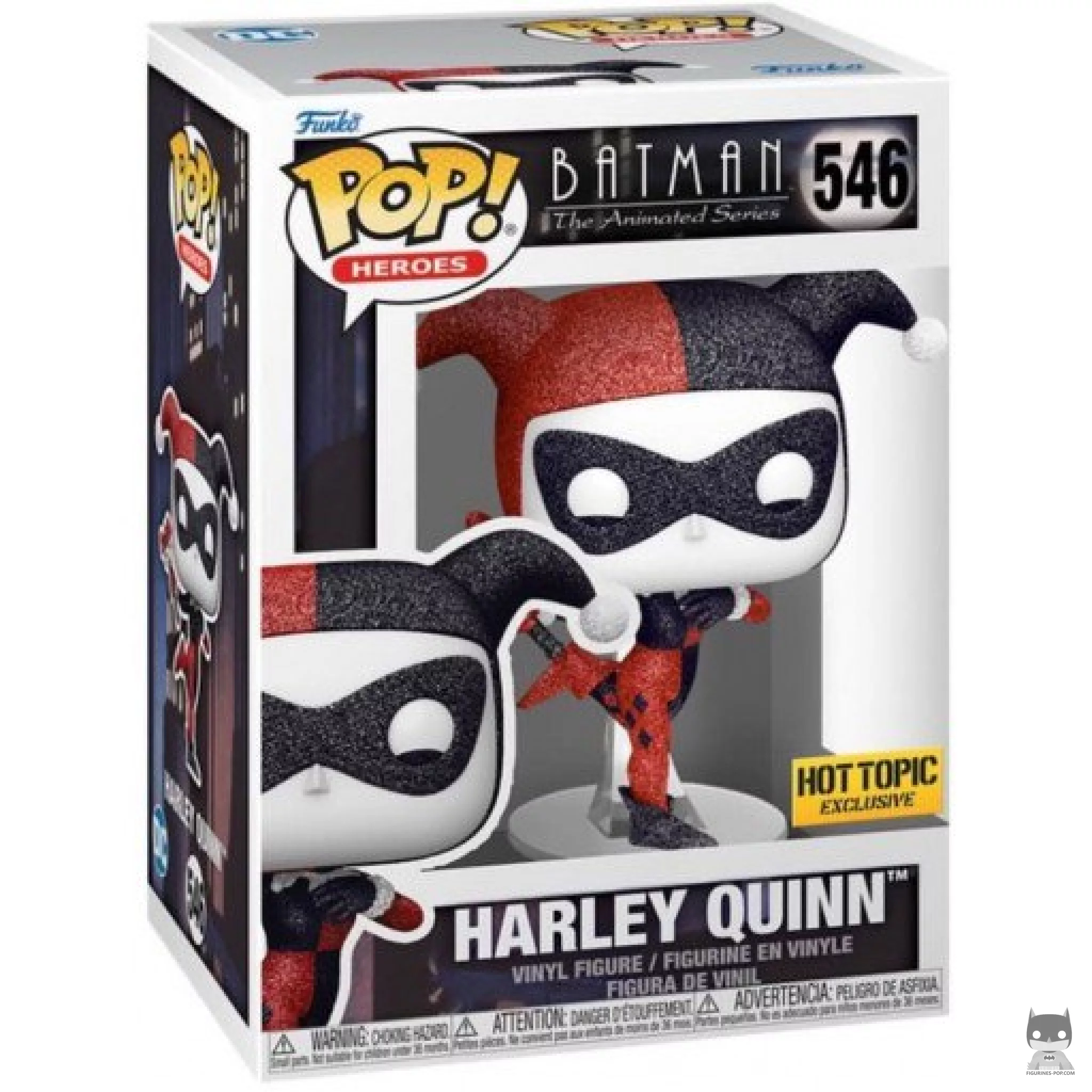 Figurine Funko POP Harley Quinn - Diamant avec boîte